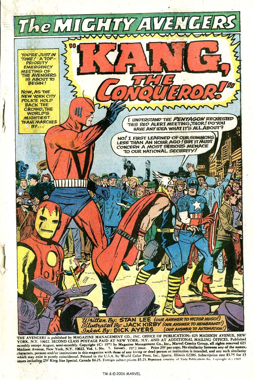 Read online The Avengers (1963) comic -  Issue # _Annual 5 - 3