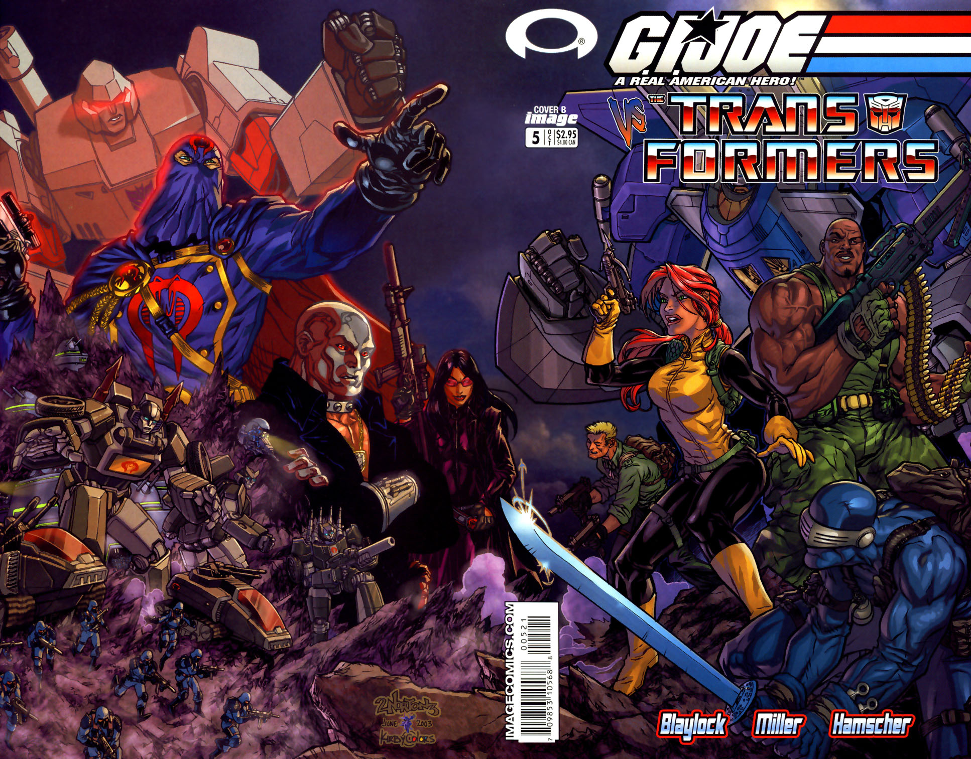 Read online G.I. Joe vs. The Transformers comic -  Issue #5 - 2