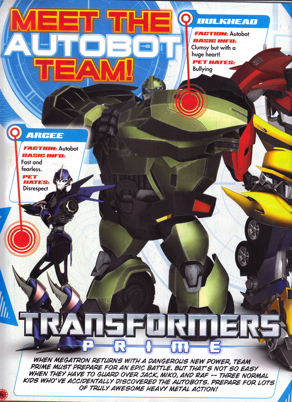 Read online Transformers: Prime comic -  Issue #1 - 4