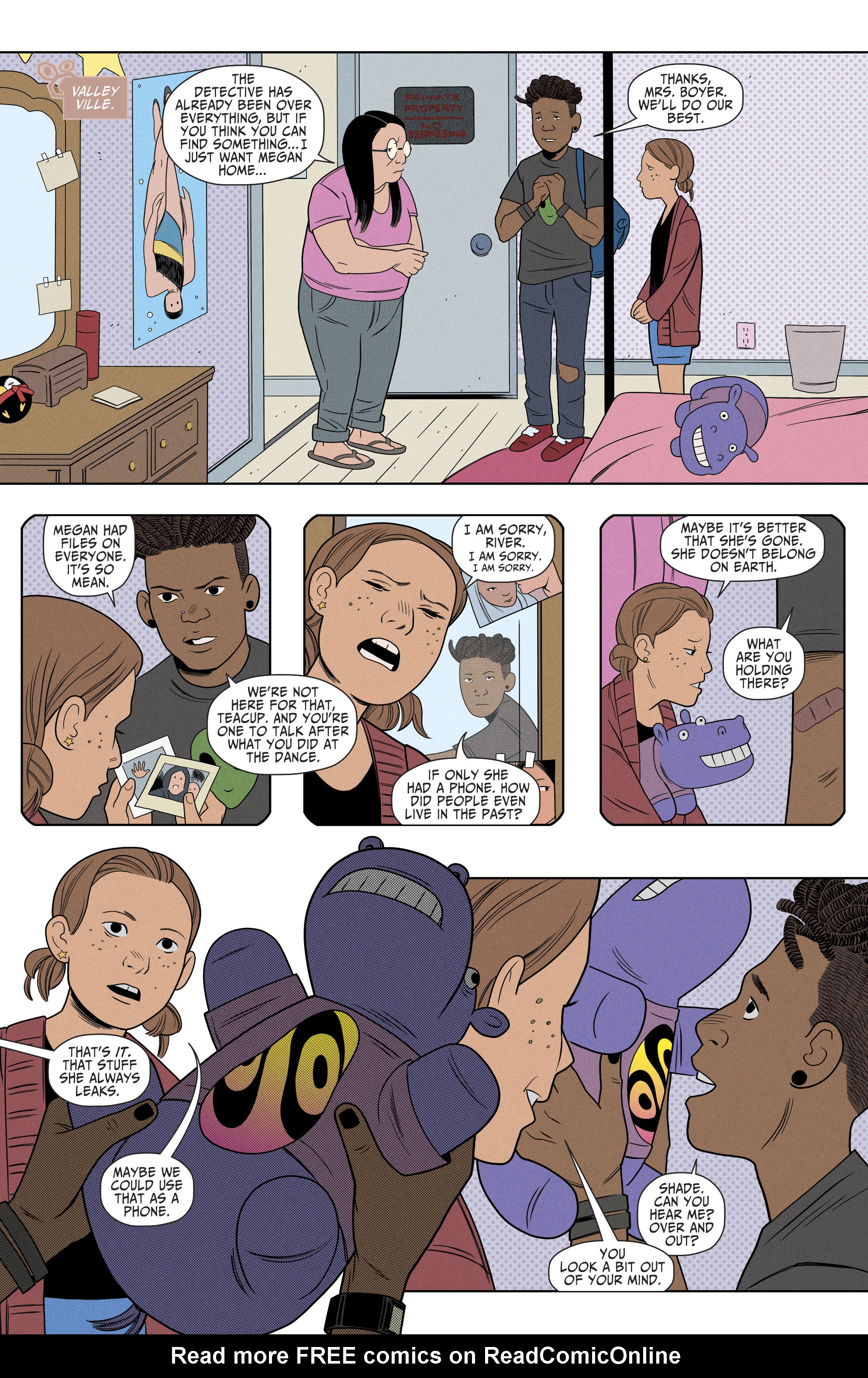 Read online Shade, the Changing Girl comic -  Issue #9 - 14
