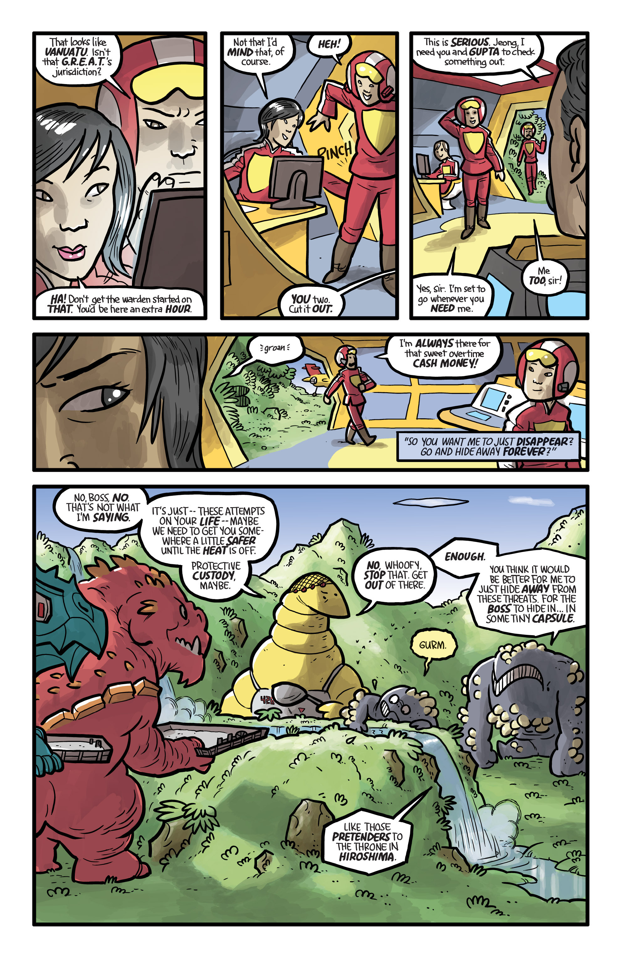 Read online Kaijumax comic -  Issue #3 - 7