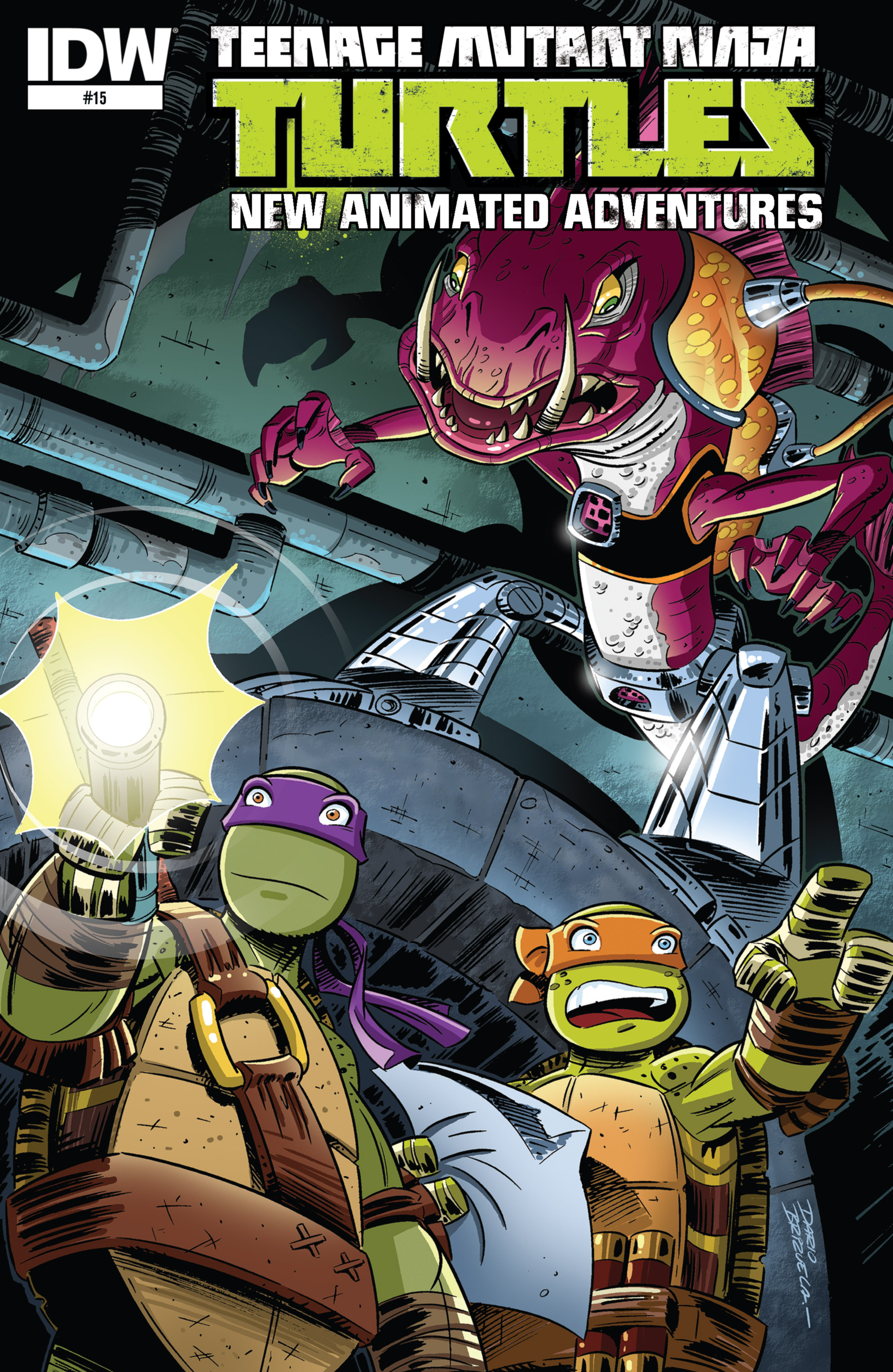 Read online Teenage Mutant Ninja Turtles New Animated Adventures comic -  Issue #15 - 1