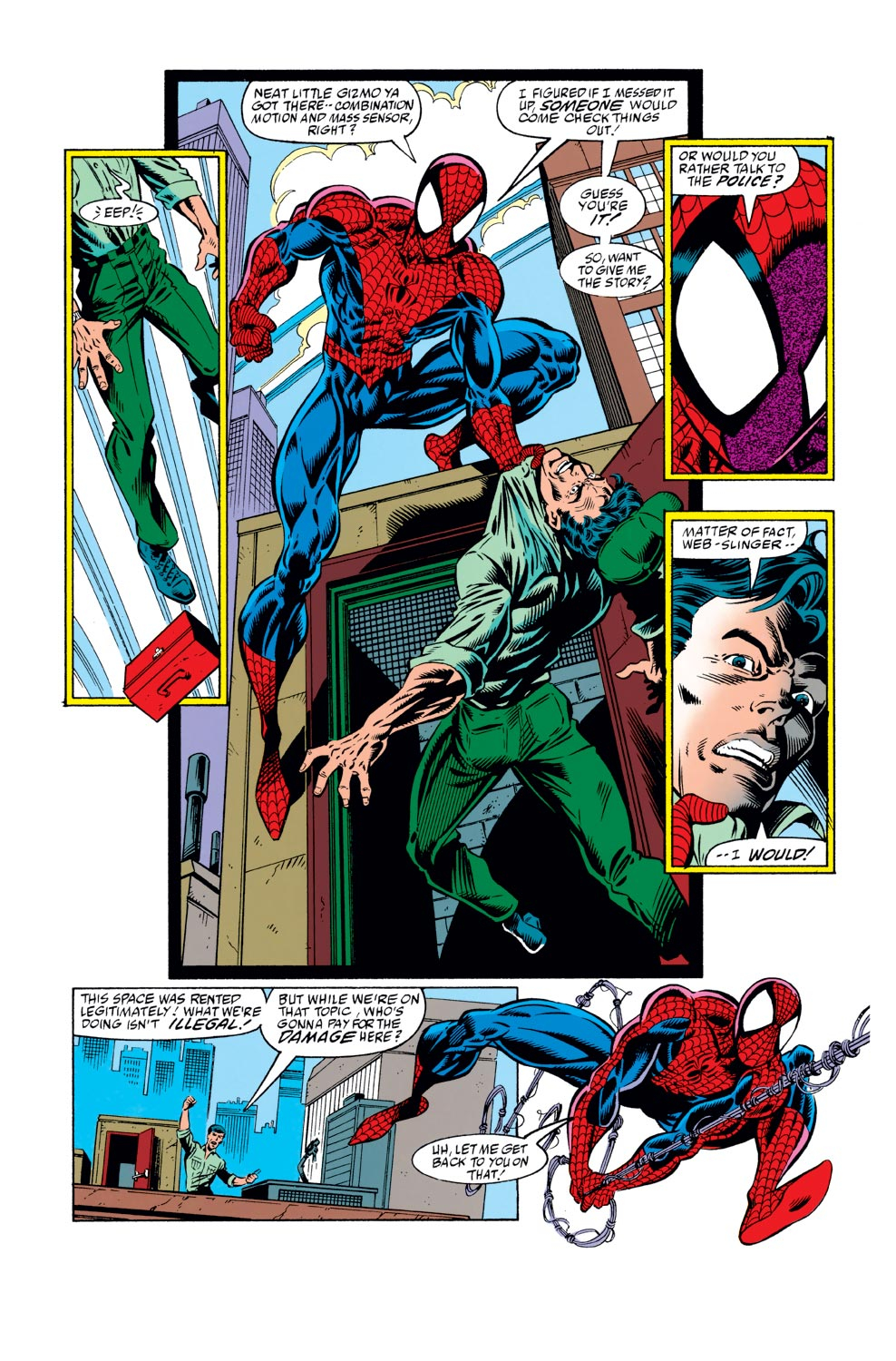 Read online The Amazing Spider-Man (1963) comic -  Issue #383 - 6