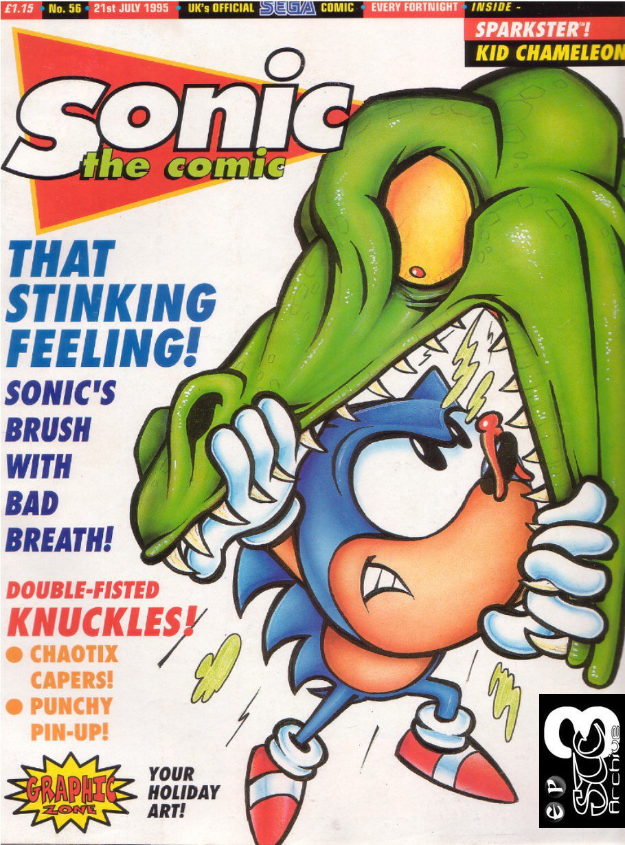 Read online Sonic the Comic comic -  Issue #56 - 1