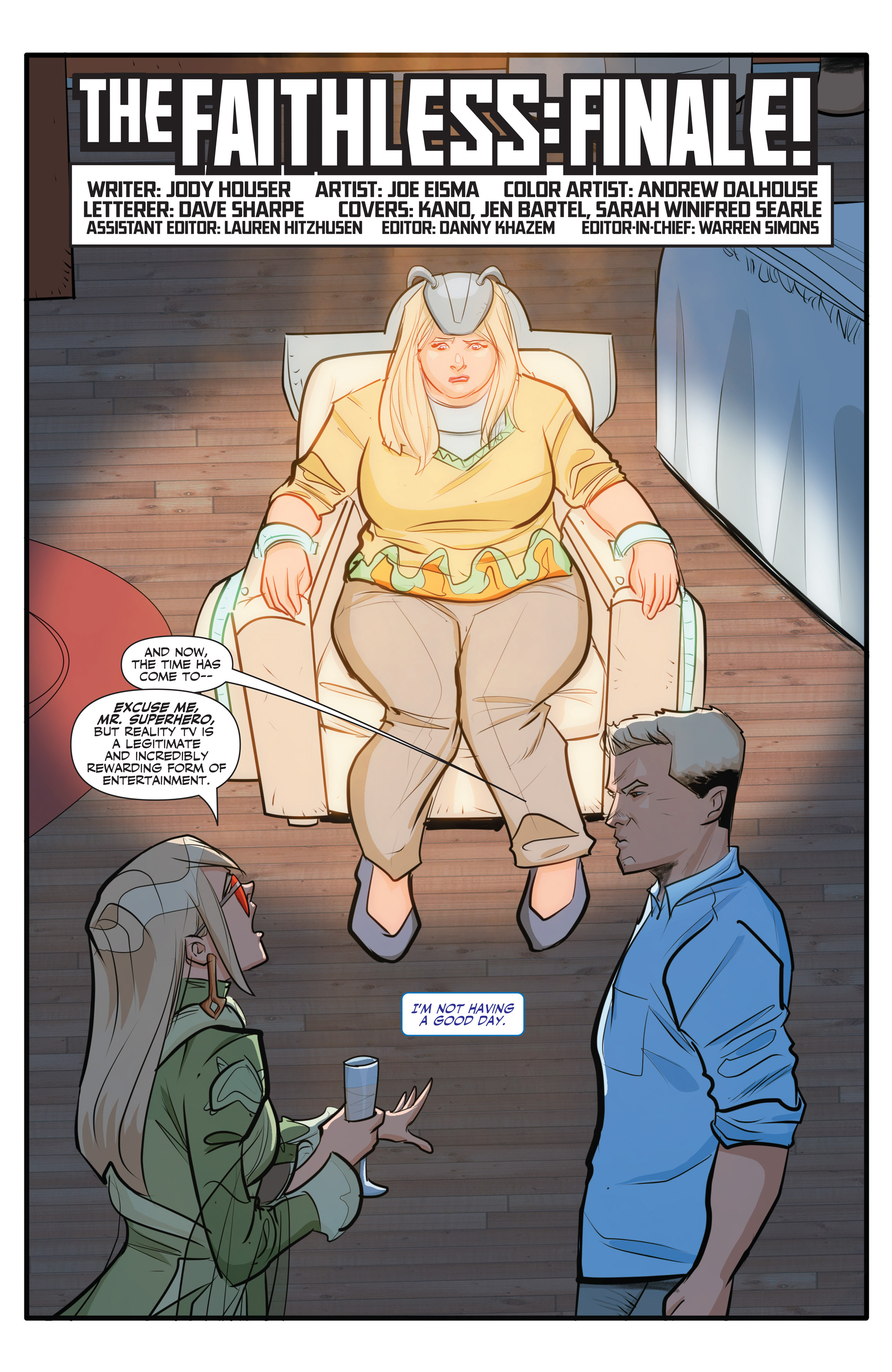 Read online Faith (II) comic -  Issue #12 - 6