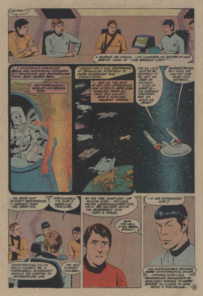 Read online Star Trek (1984) comic -  Issue #56 - 9