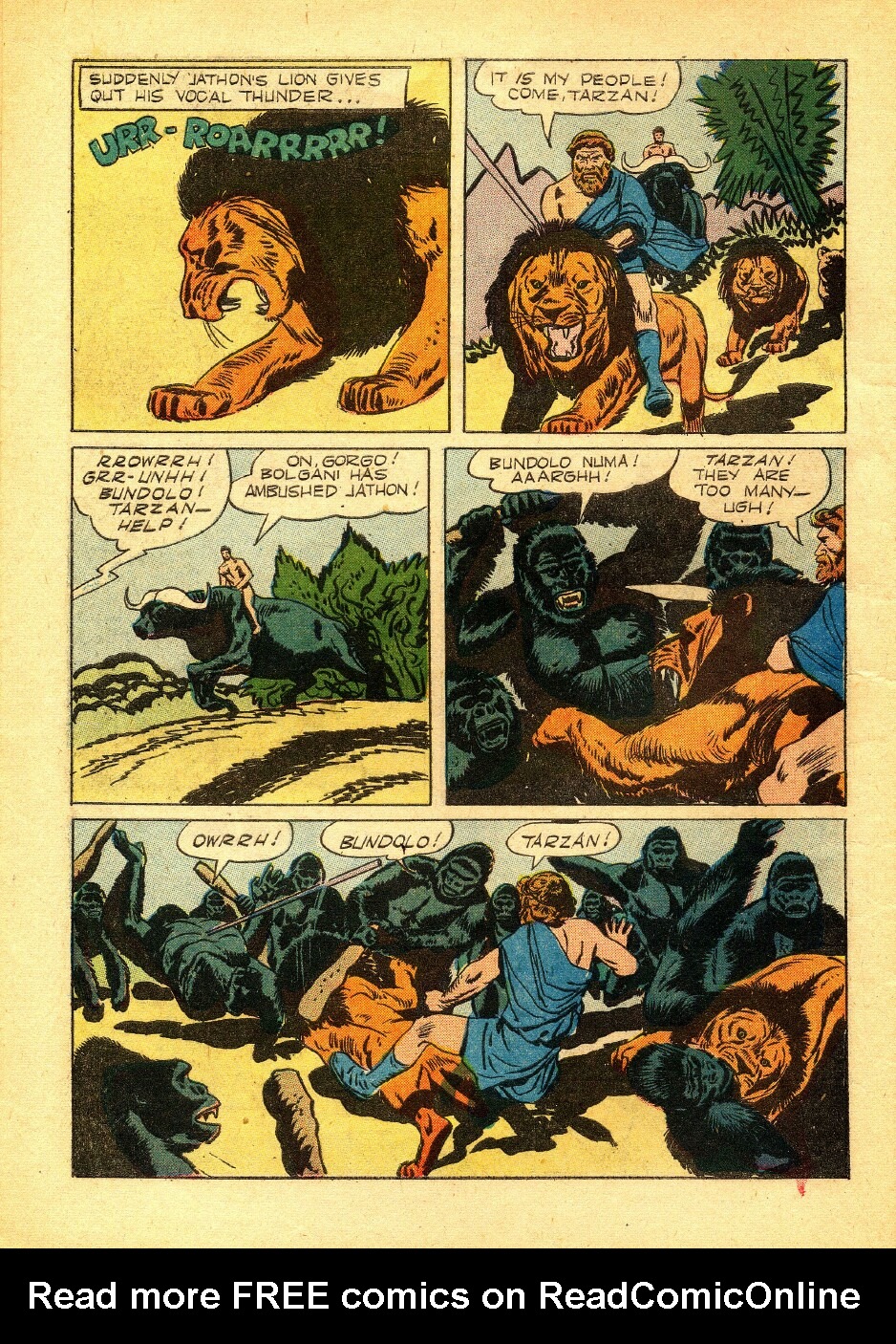 Read online Tarzan (1948) comic -  Issue #103 - 8