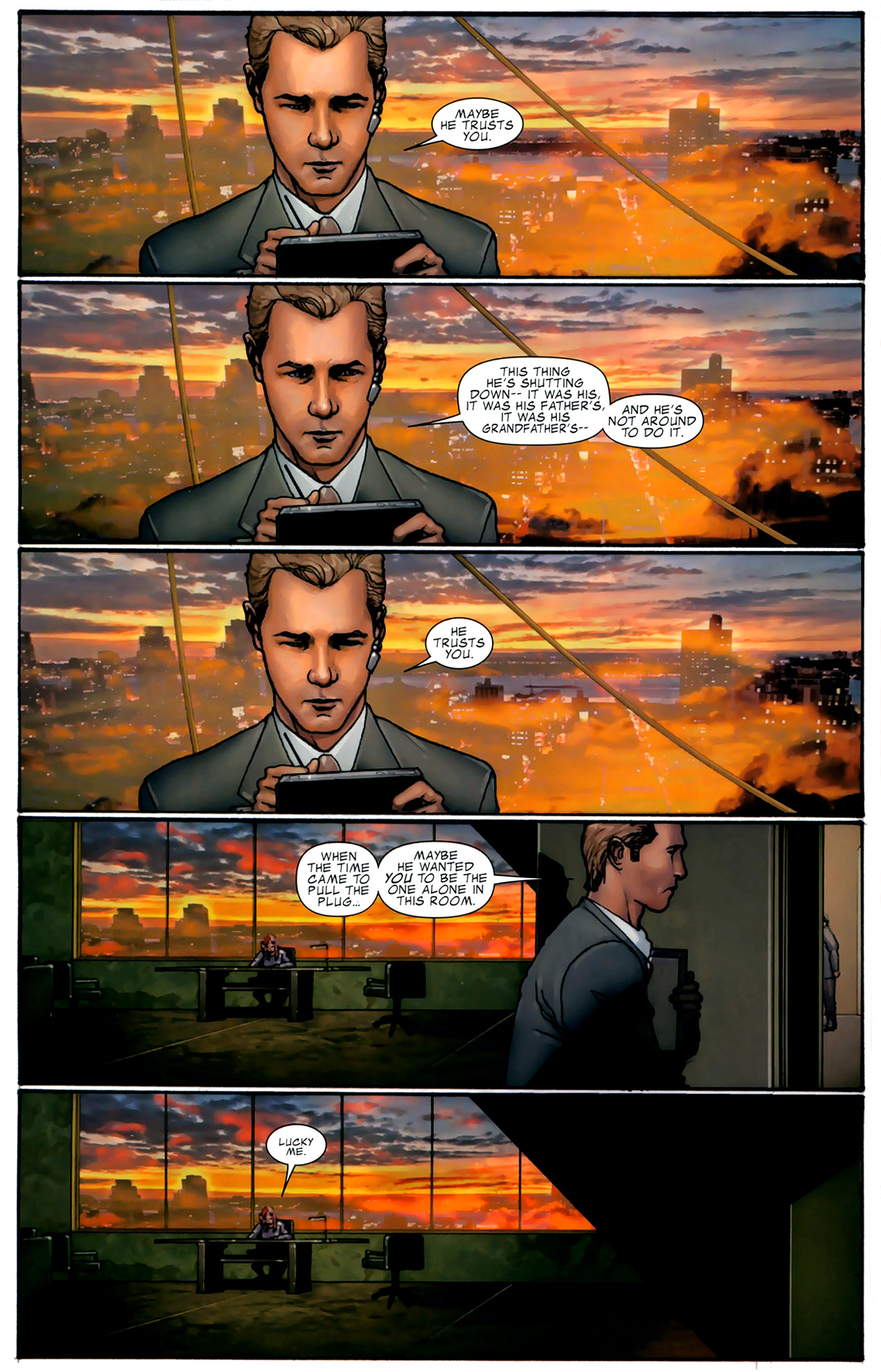 Read online The Invincible Iron Man (2008) comic -  Issue #10 - 7