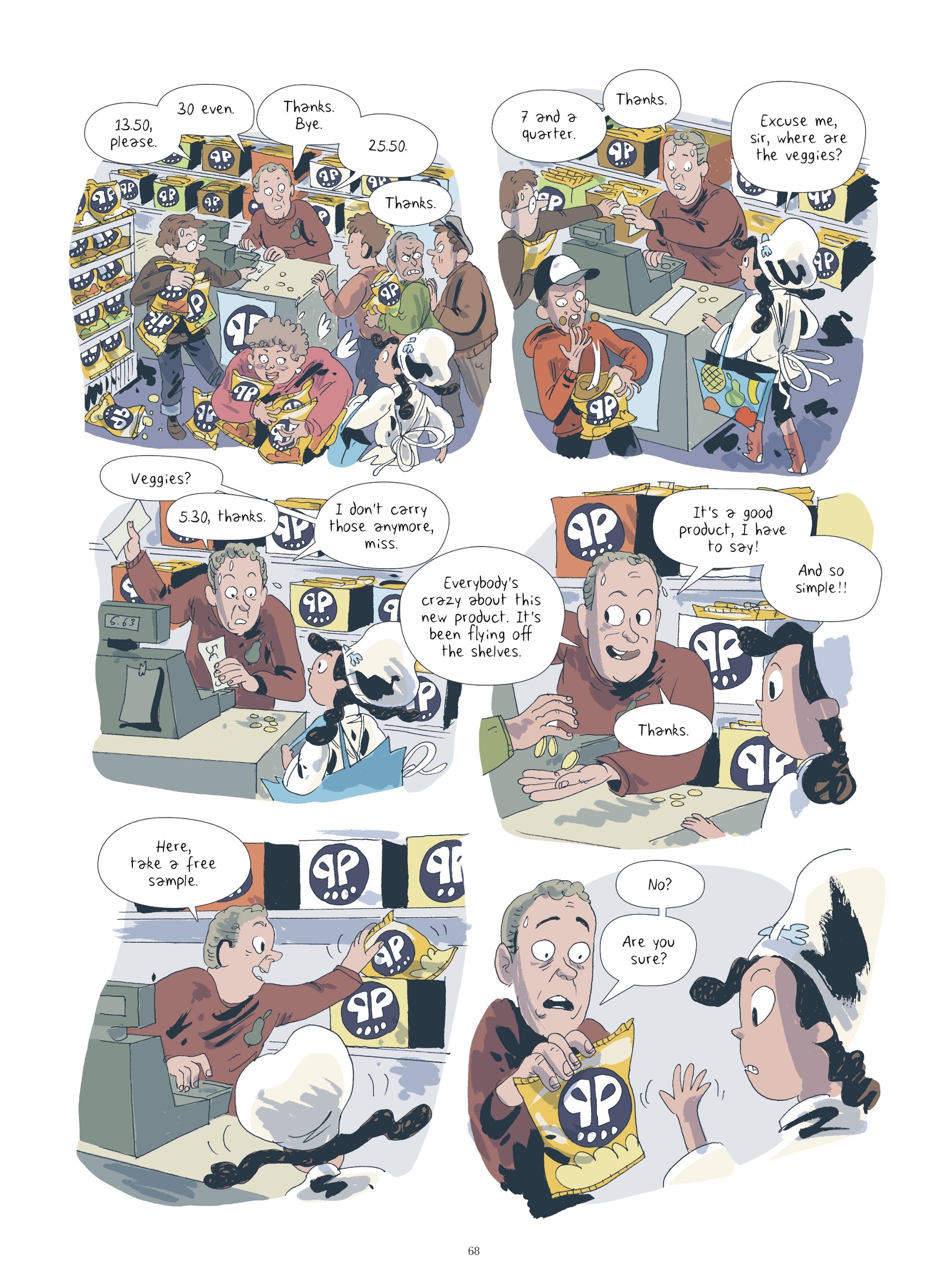 Read online Yasmina and the Potato Eaters comic -  Issue #1 - 70