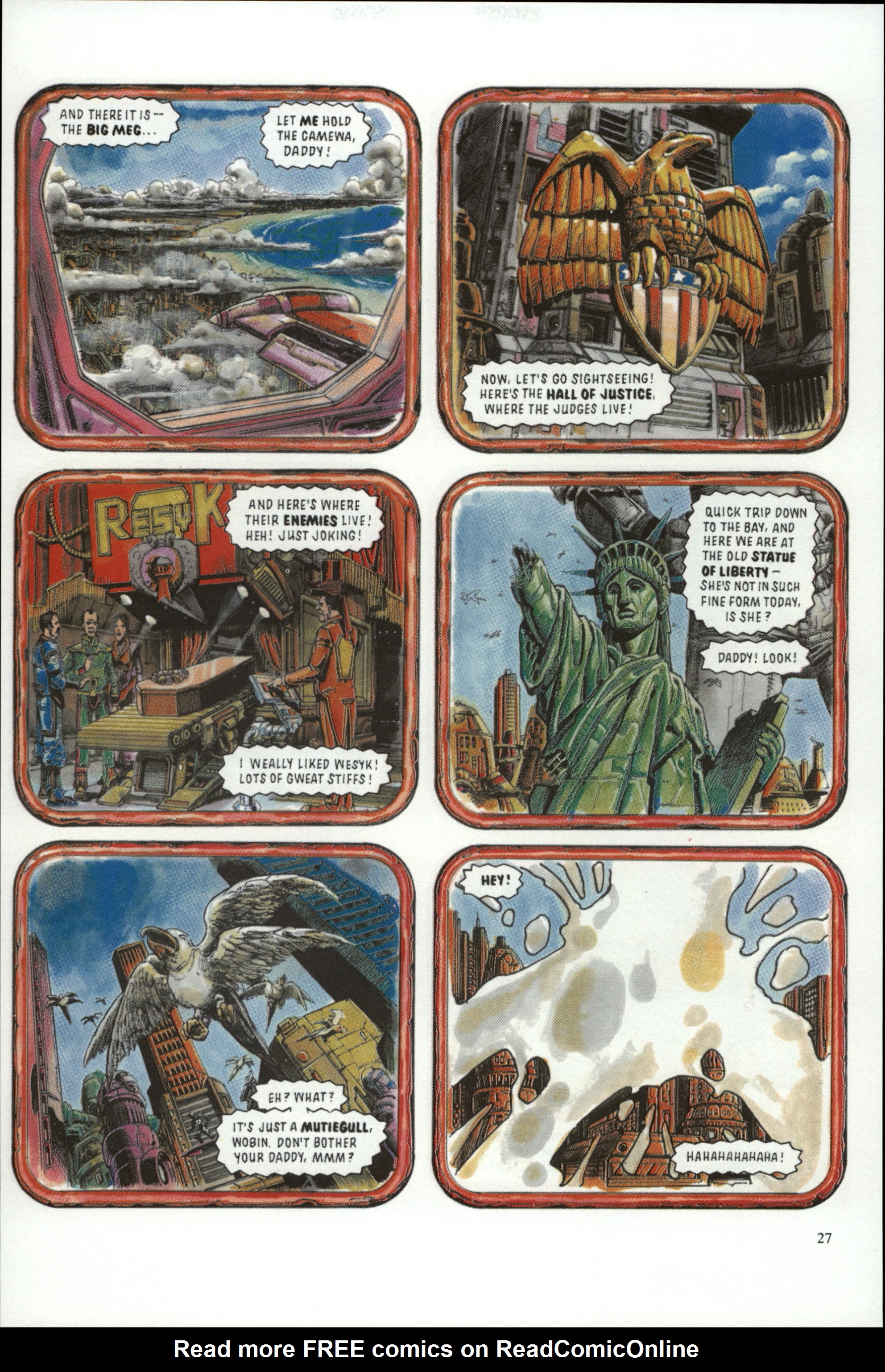 Read online Dredd Rules! comic -  Issue #13 - 29