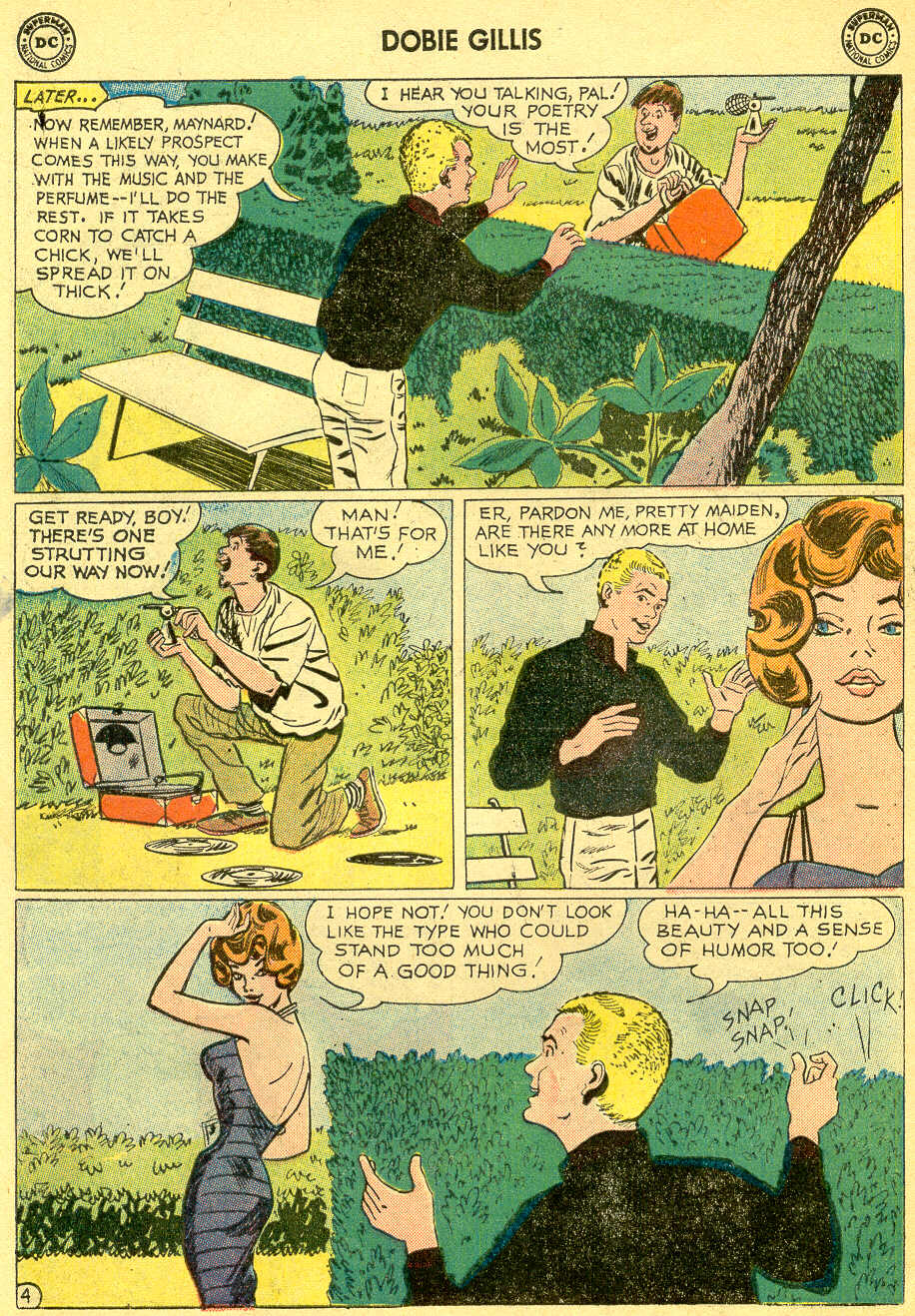 Read online Many Loves of Dobie Gillis comic -  Issue #4 - 6