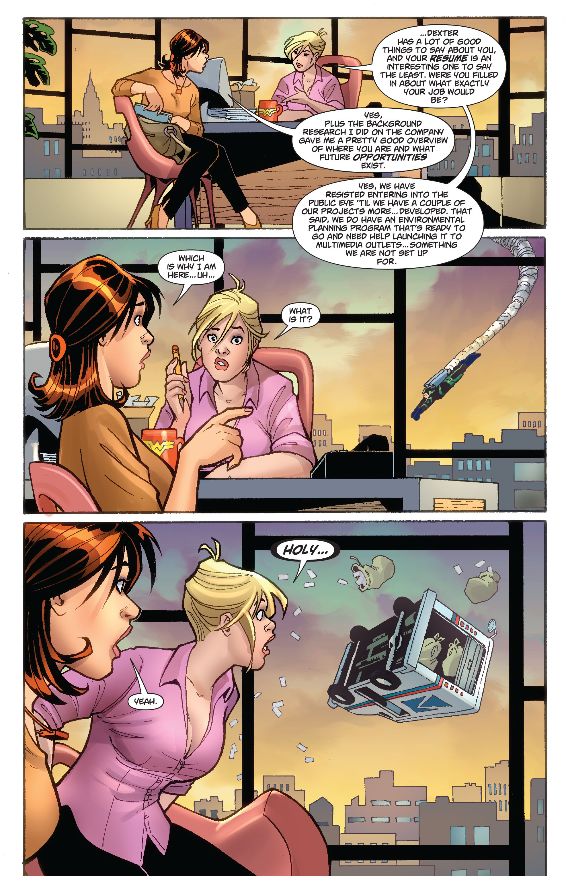 Read online Power Girl (2009) comic -  Issue #5 - 21