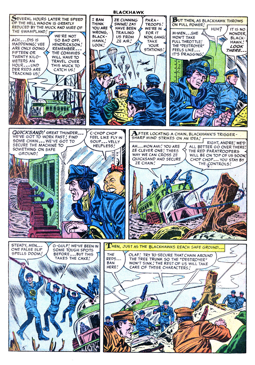 Read online Blackhawk (1957) comic -  Issue #80 - 22