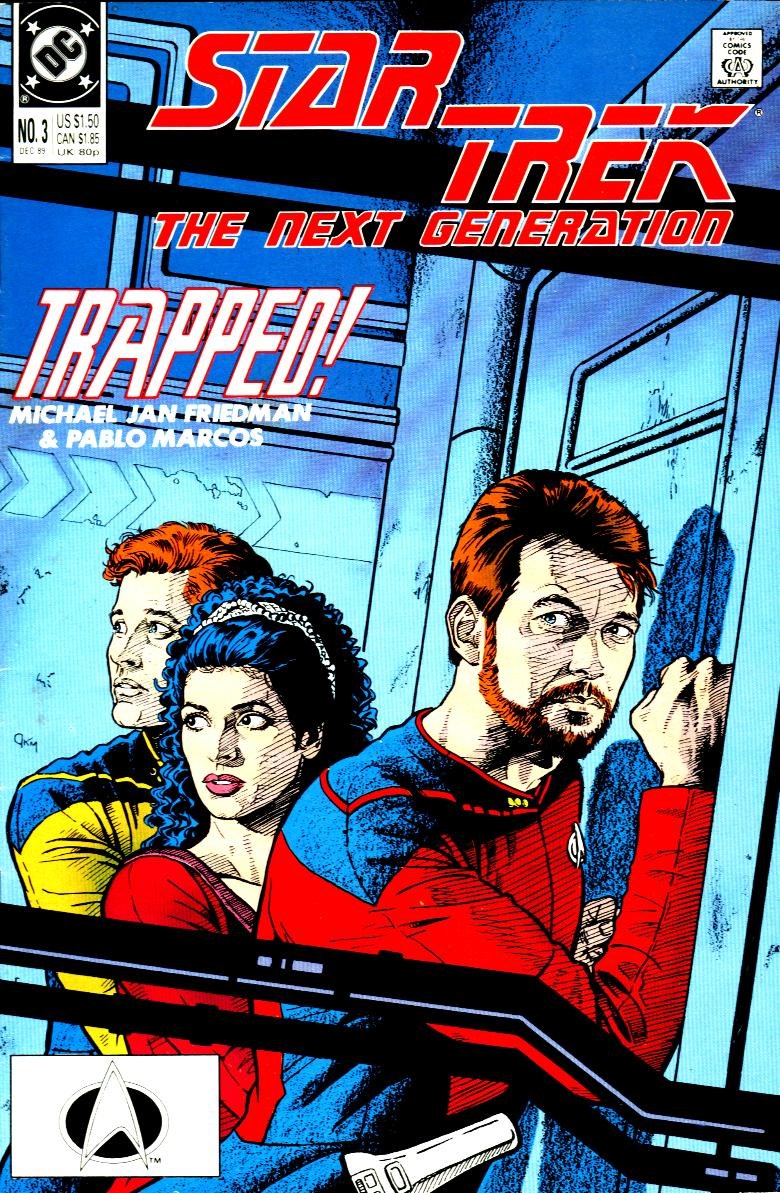 Read online Star Trek: The Next Generation (1989) comic -  Issue #3 - 1