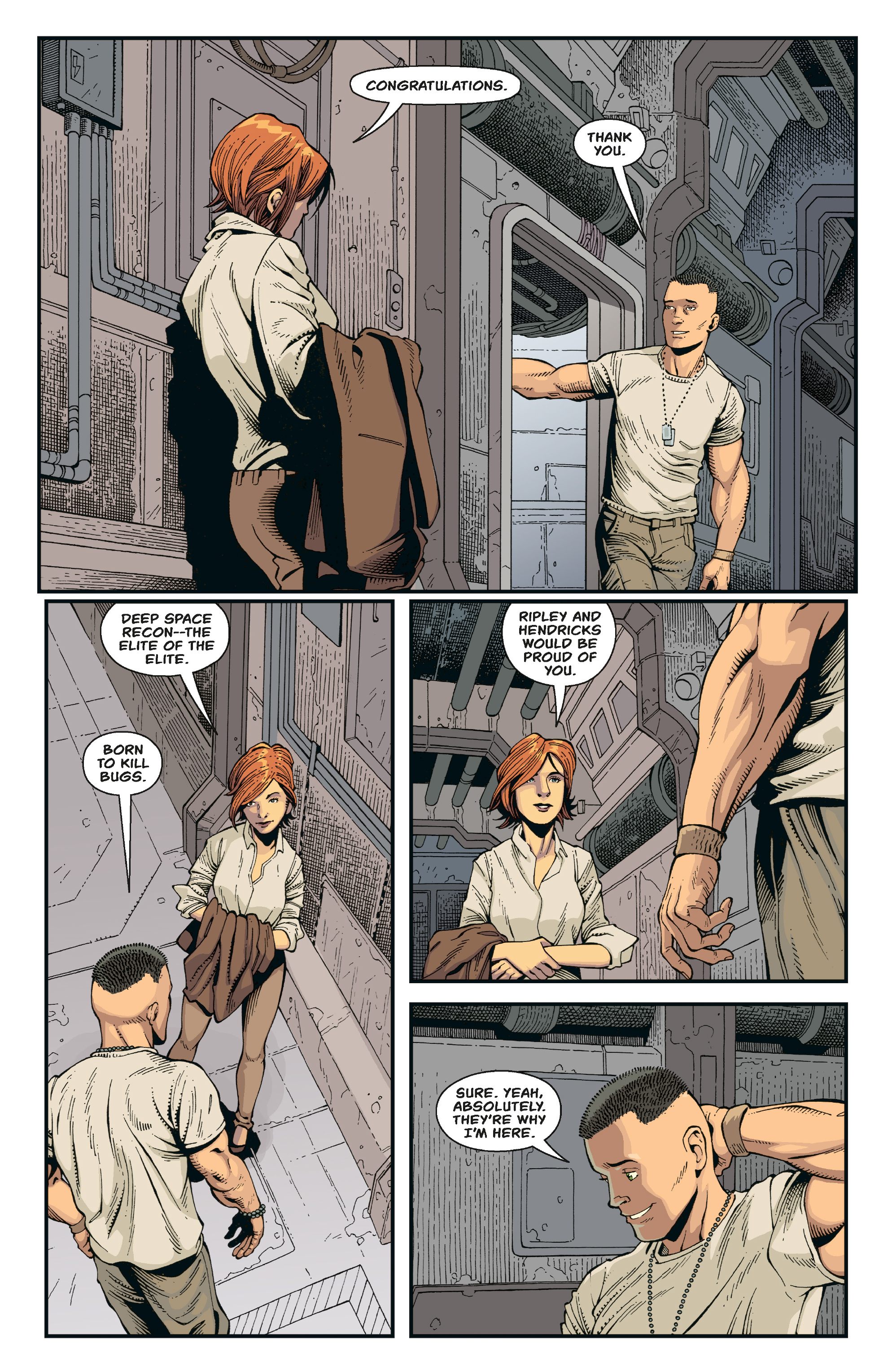 Read online Aliens: Rescue comic -  Issue #1 - 18