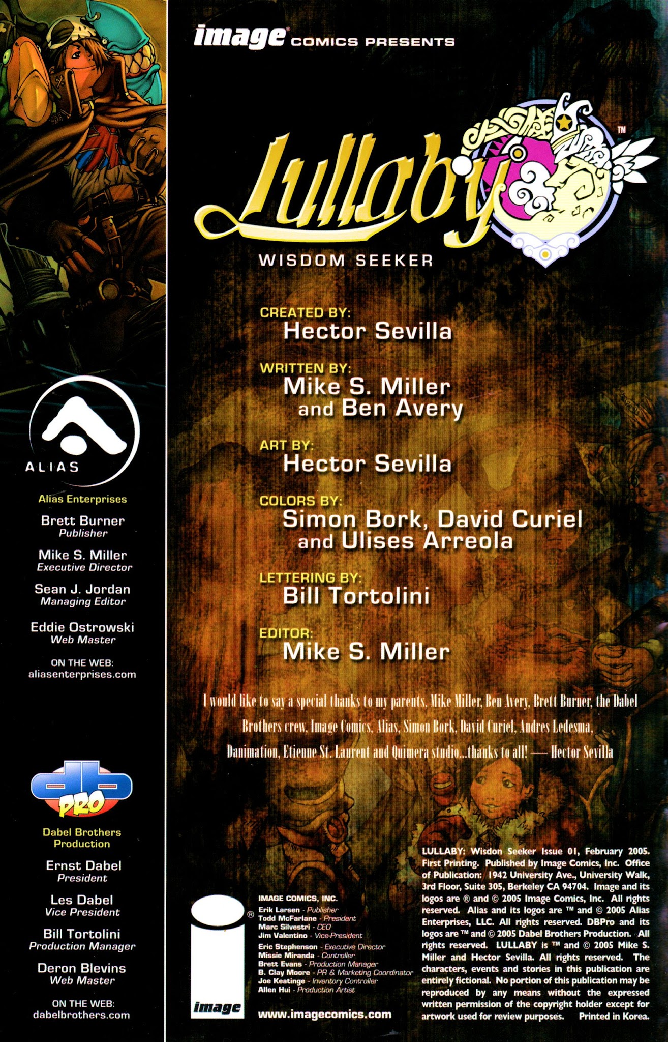 Read online Lullaby: Wisdom Seeker comic -  Issue #1 - 2