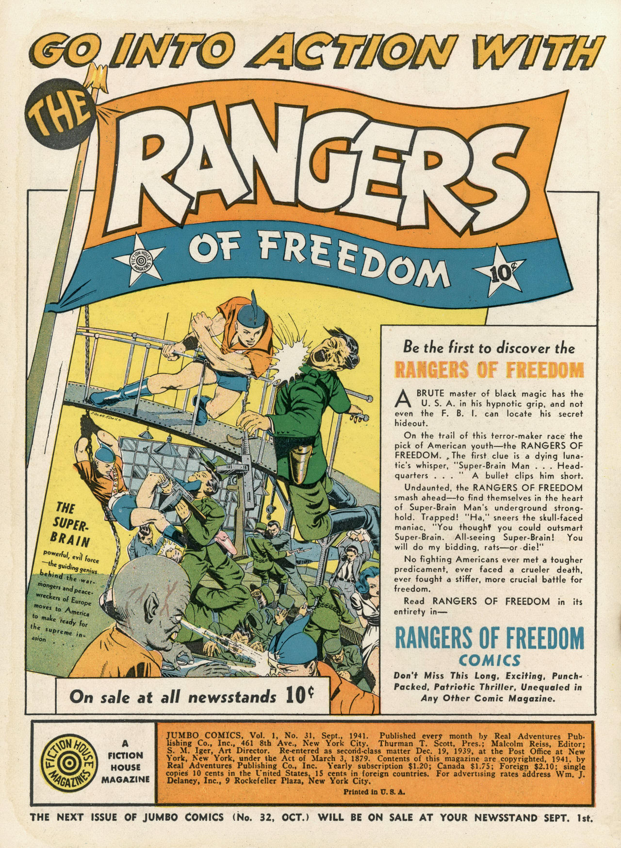 Read online Jumbo Comics comic -  Issue #31 - 2