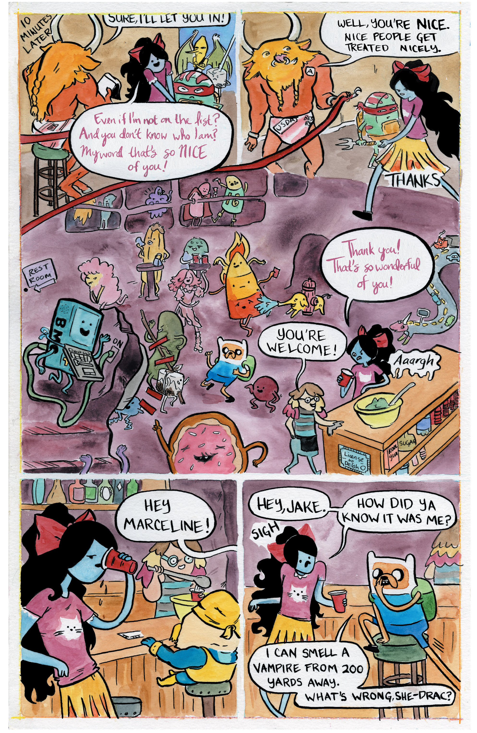 Read online Adventure Time 2013 Spoooktacular comic -  Issue # Full - 24