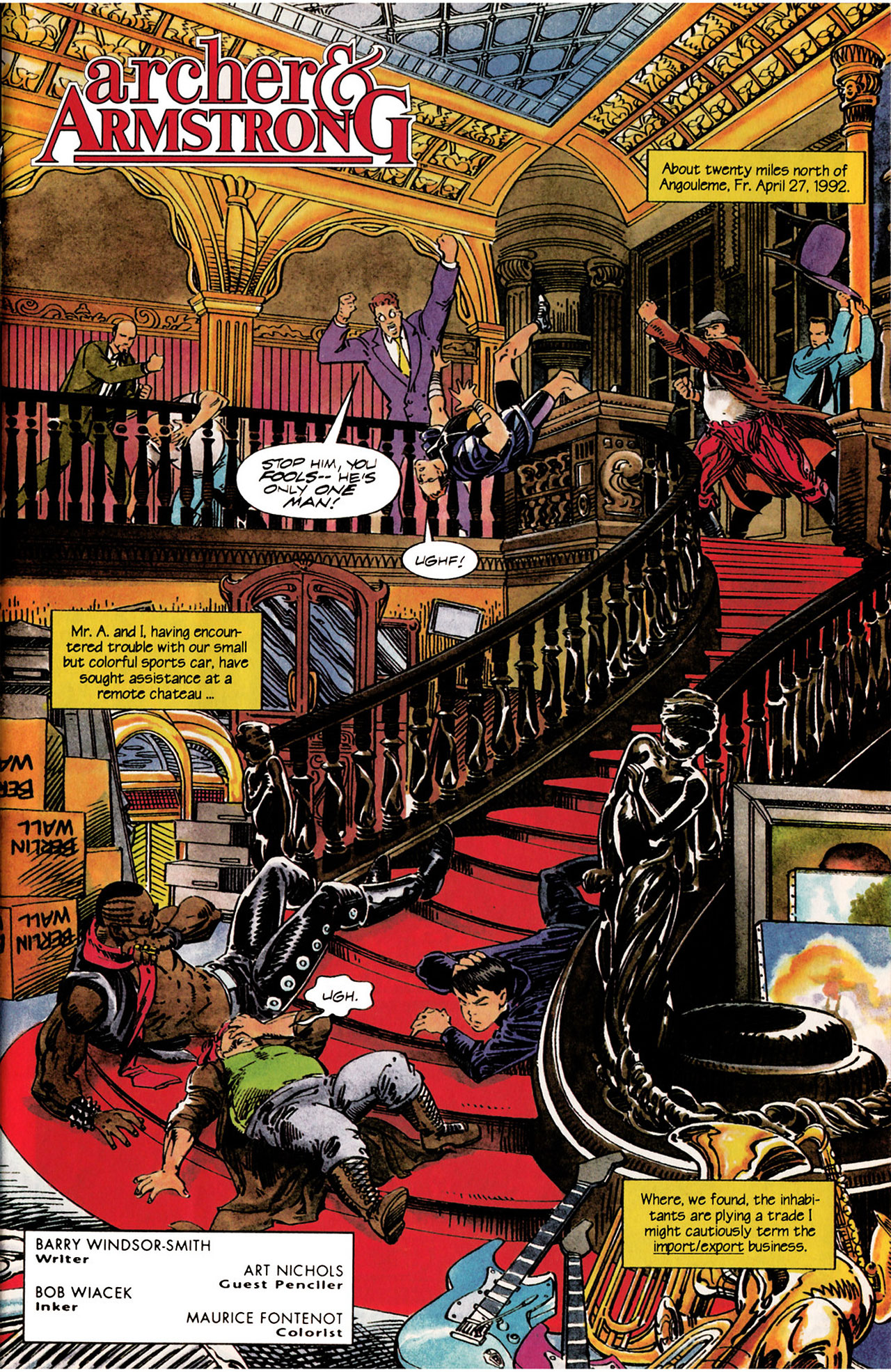 Read online Archer & Armstrong comic -  Issue #7 - 2