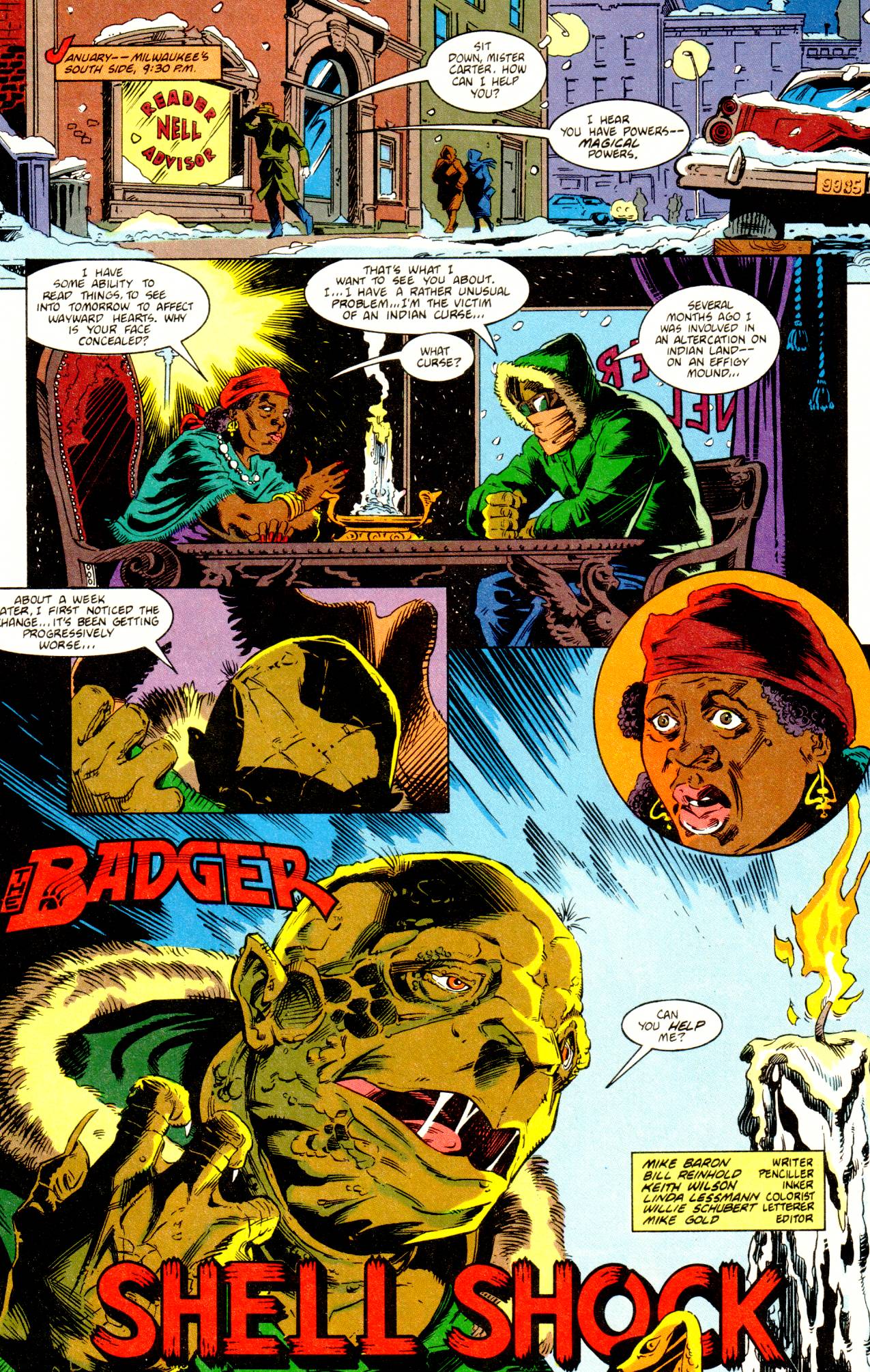 Read online The Badger comic -  Issue #11 - 3