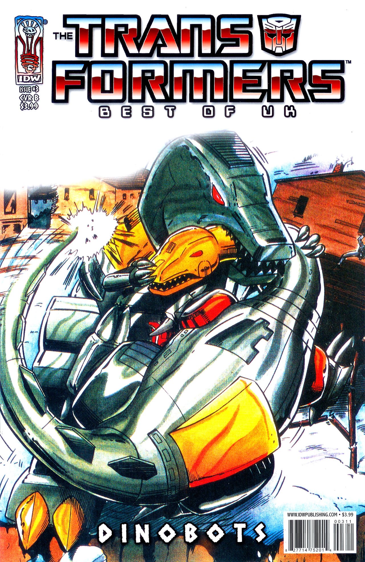 Read online The Transformers: Best of UK: Dinobots comic -  Issue #3 - 2