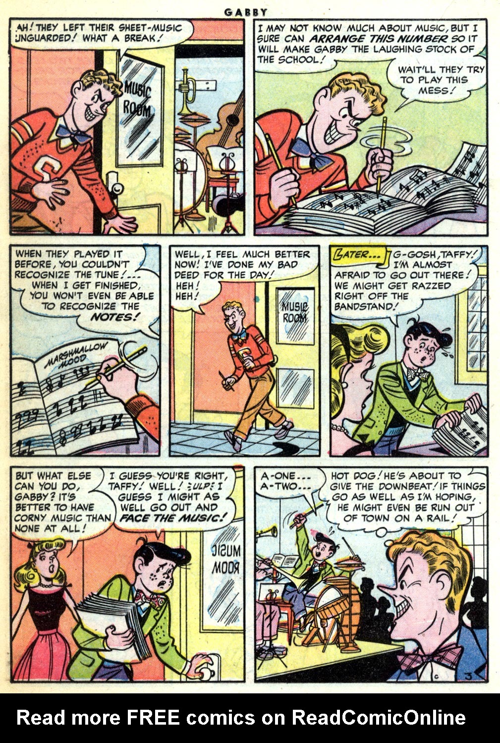 Read online Gabby comic -  Issue #9 - 16