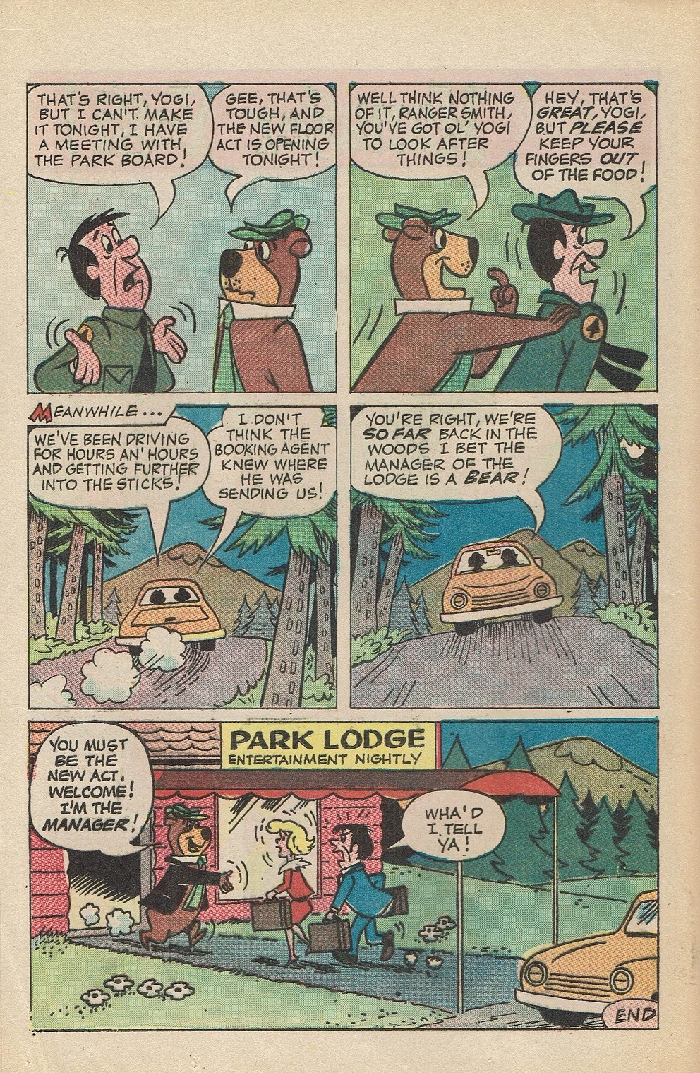 Read online Yogi Bear (1970) comic -  Issue #15 - 16