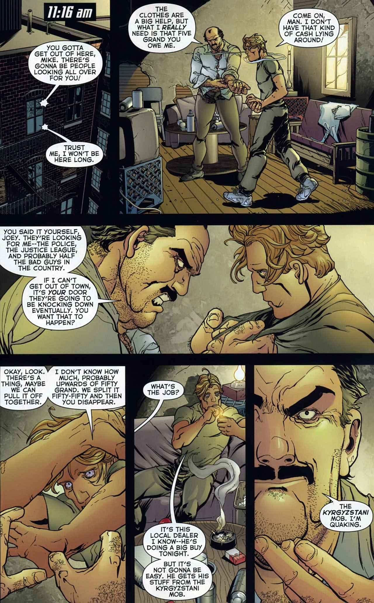 Read online Final Crisis Aftermath: Run! comic -  Issue #1 - 5