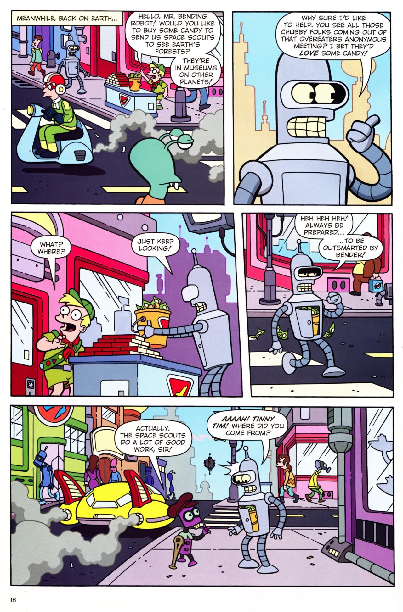 Read online Futurama Comics comic -  Issue #37 - 13