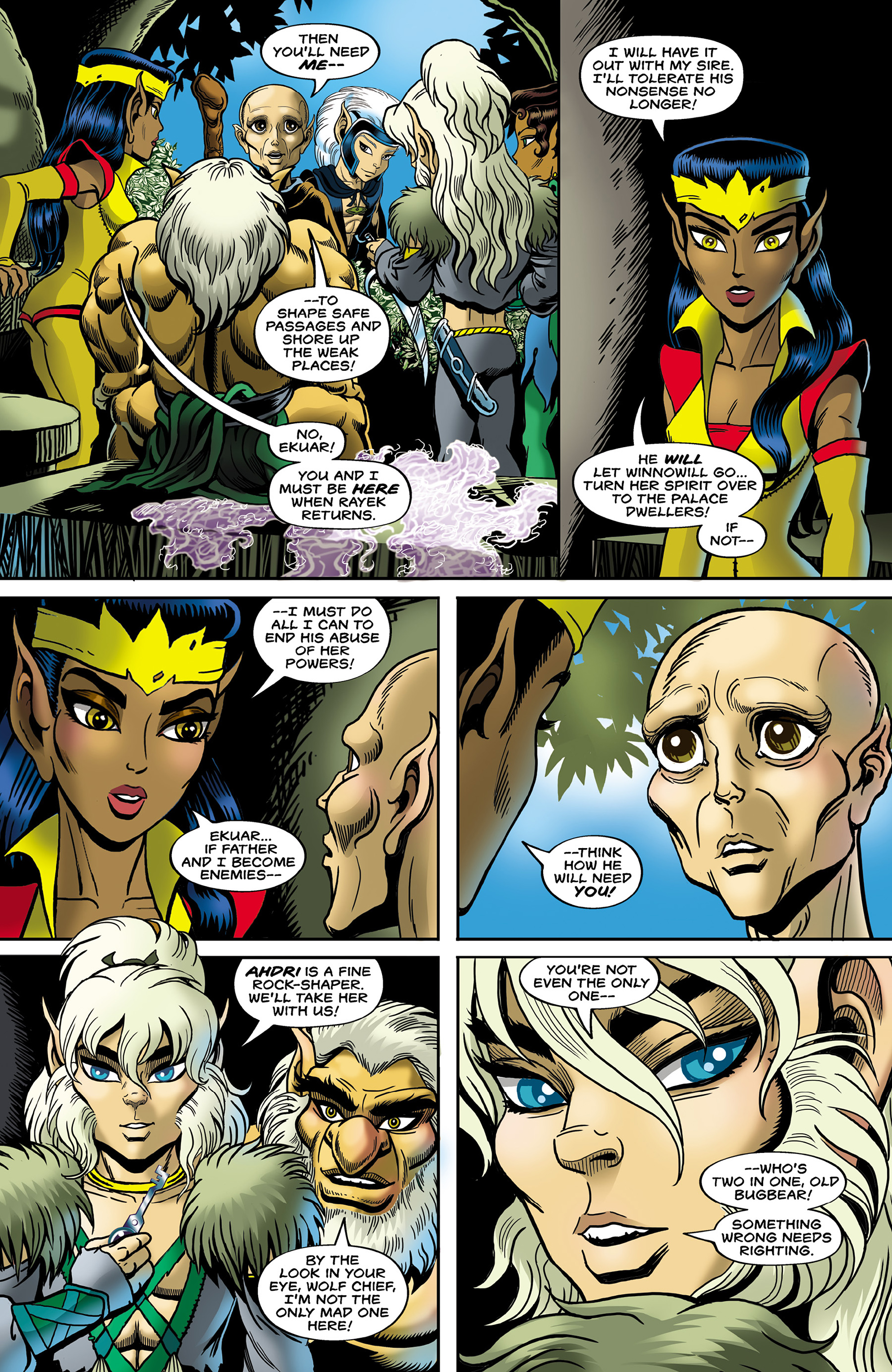 Read online ElfQuest: The Final Quest comic -  Issue #17 - 17