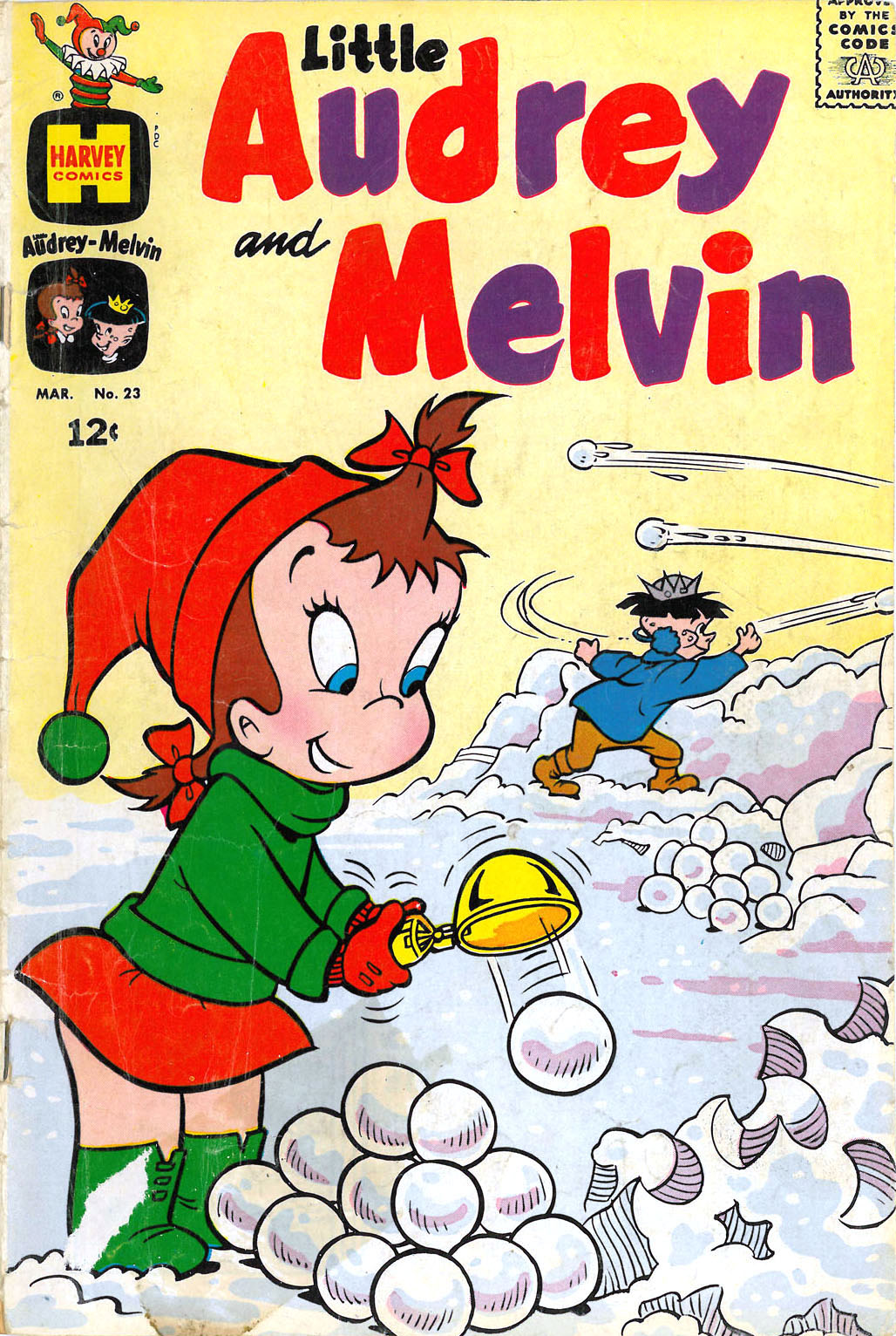 Read online Little Audrey And Melvin comic -  Issue #23 - 1