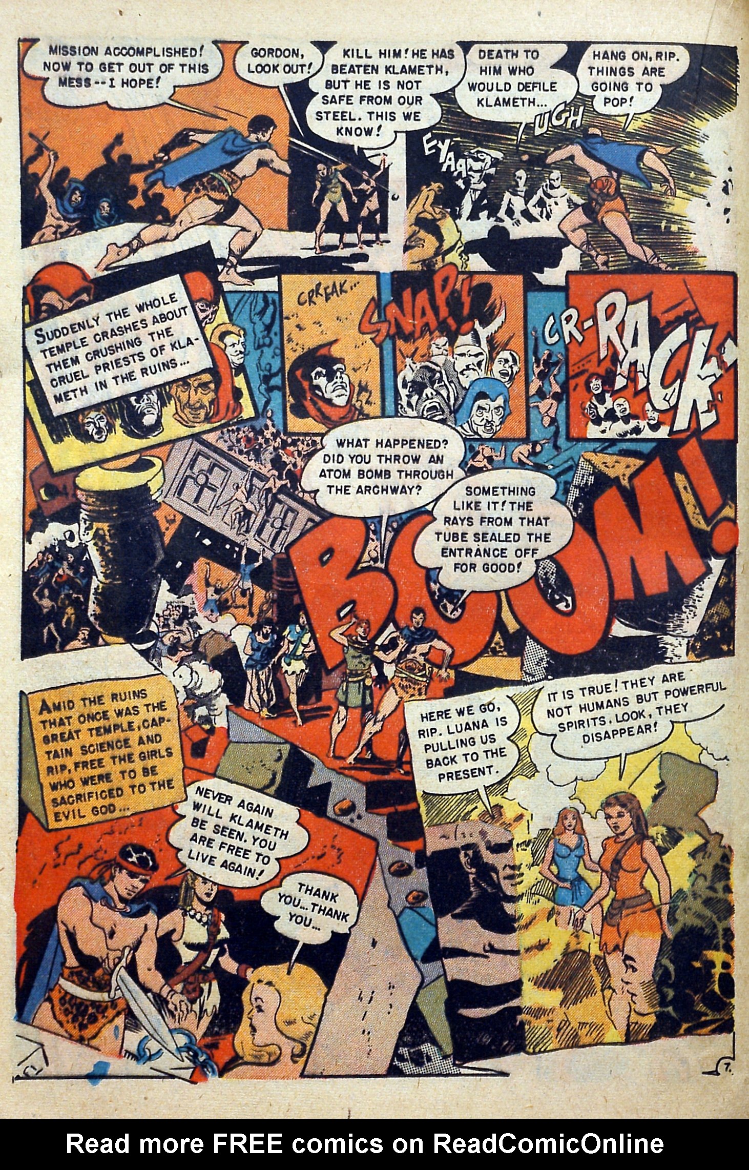 Read online Captain Science comic -  Issue #4 - 16