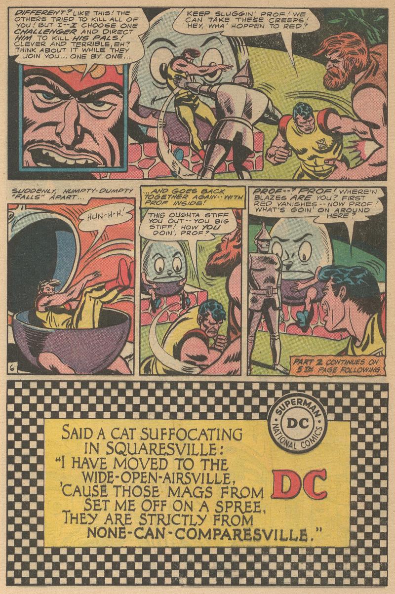 Read online Challengers of the Unknown (1958) comic -  Issue #50 - 7