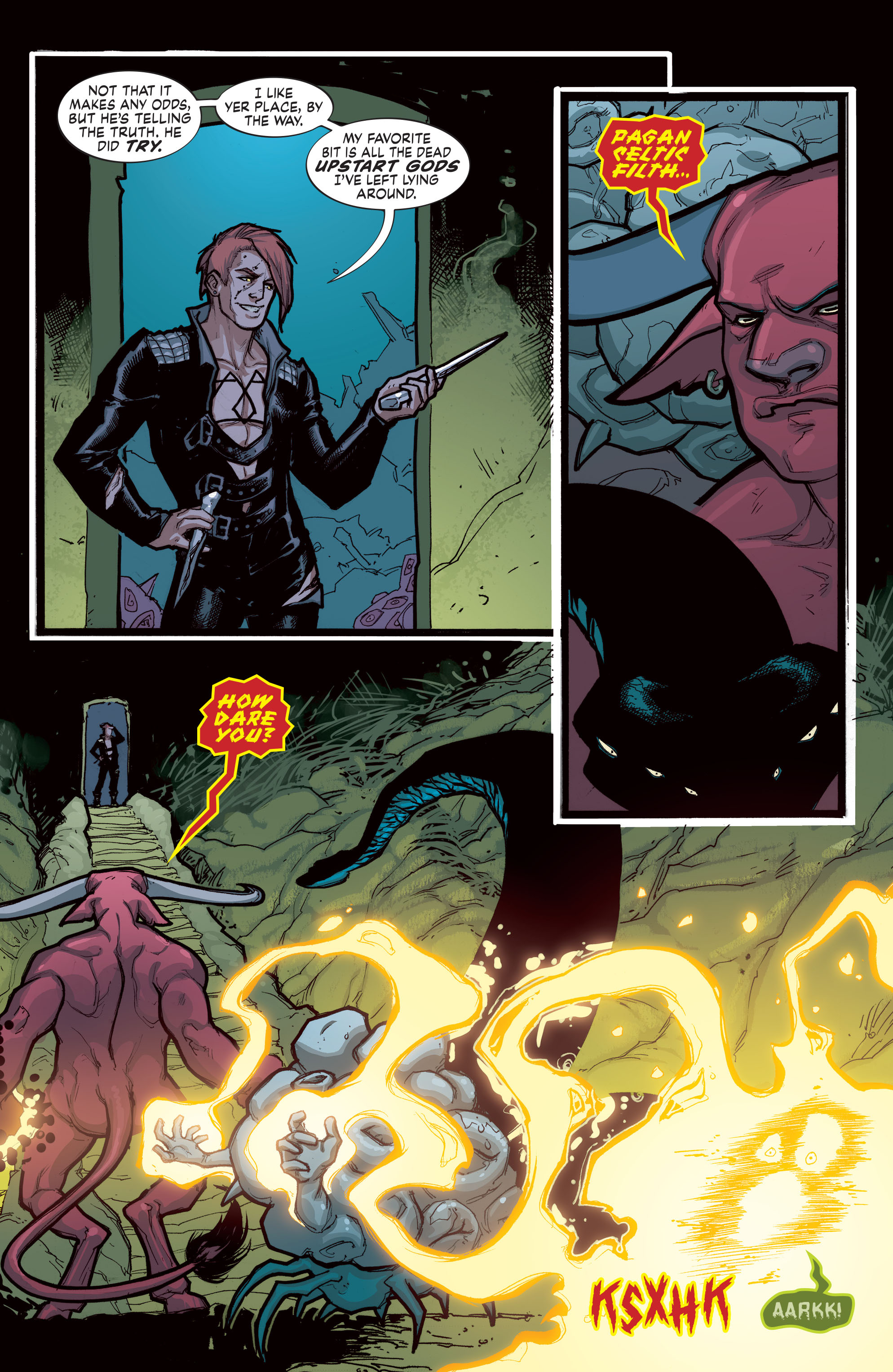 Read online Red Thorn comic -  Issue #10 - 12