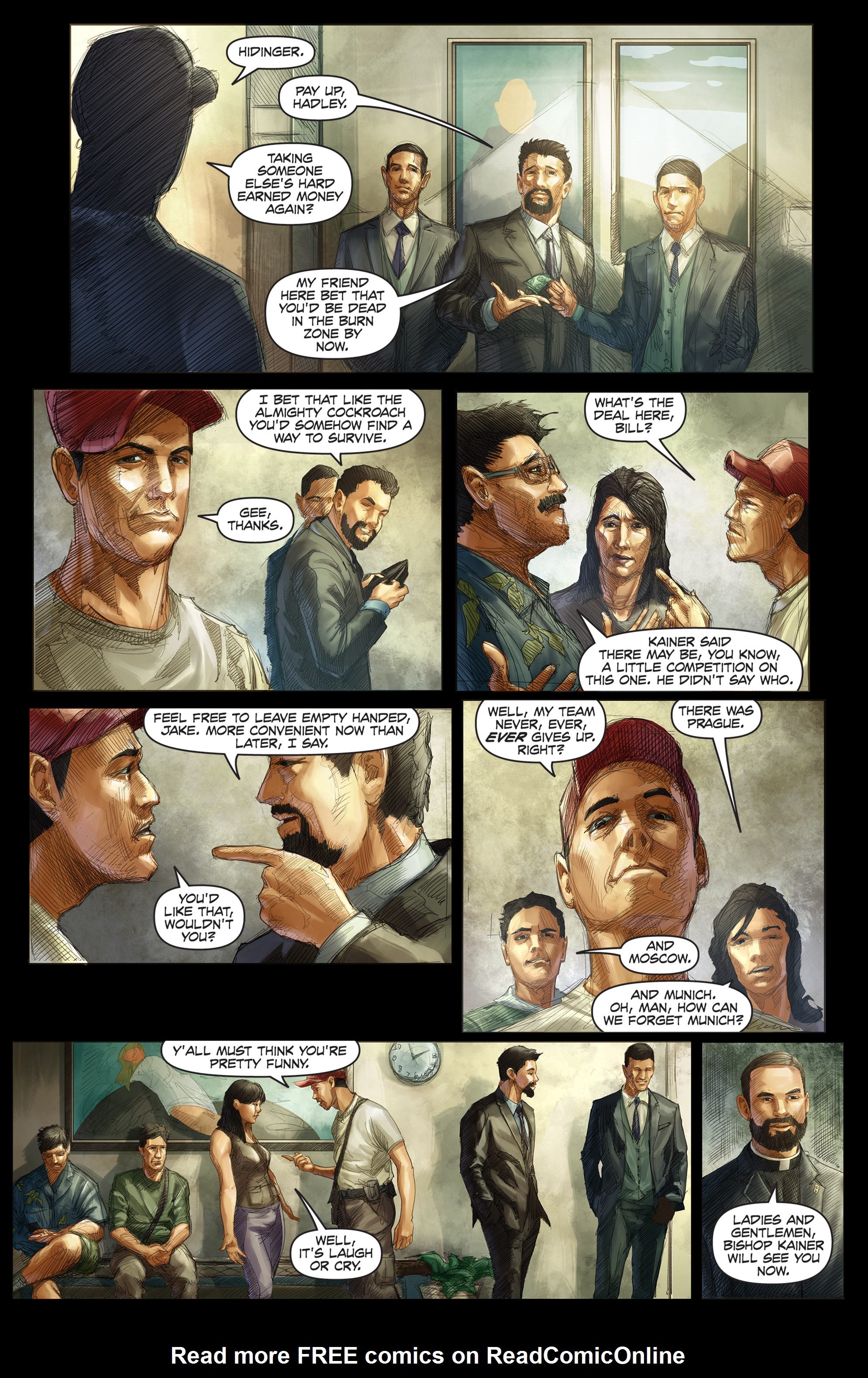 Read online Afterburn: Crossfire comic -  Issue #1 - 9