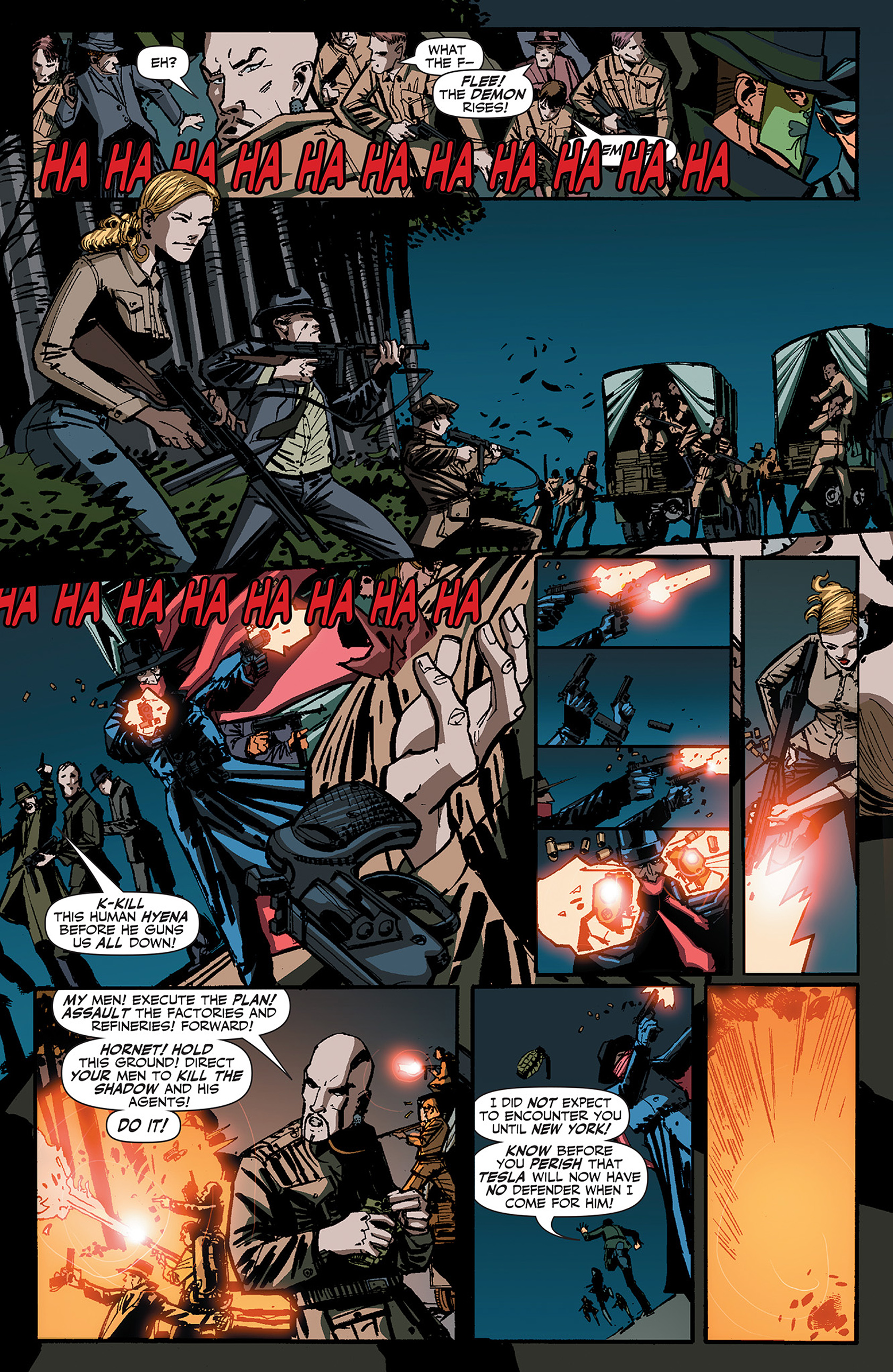 Read online The Shadow/Green Hornet: Dark Nights comic -  Issue #2 - 23