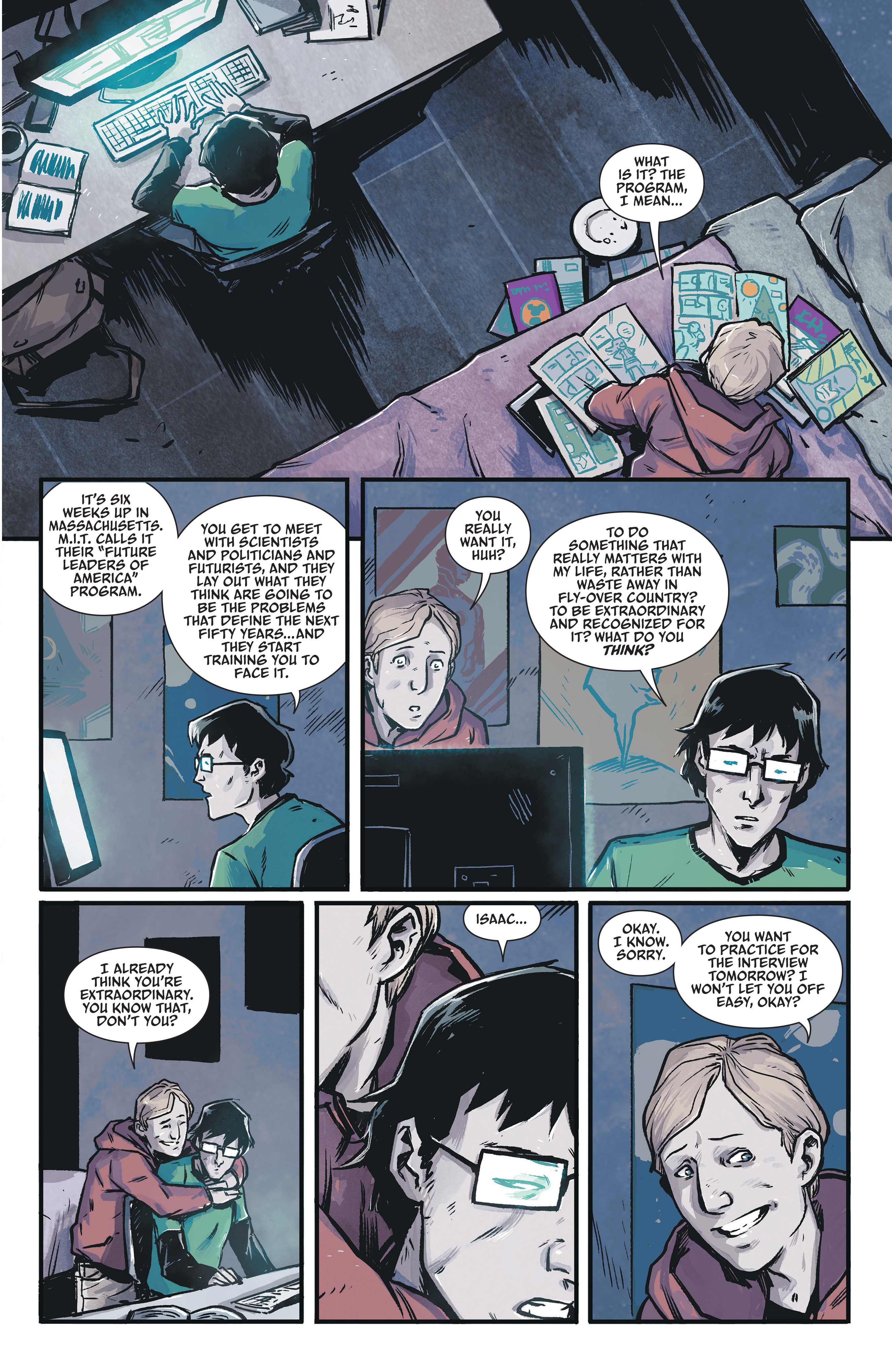 Read online The Woods comic -  Issue # _Yearbook Edition 3 (Part 3) - 9