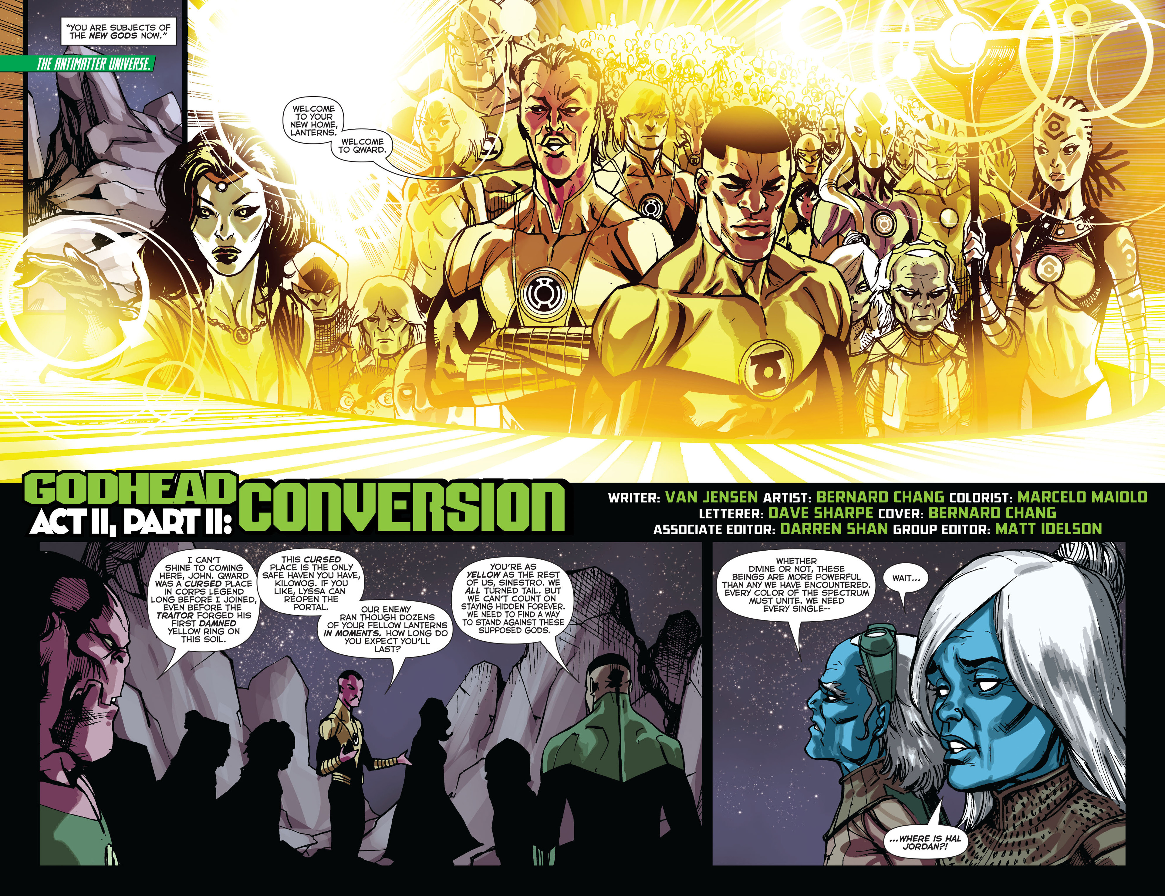 Read online Green Lantern/New Gods: Godhead comic -  Issue #8 - 3