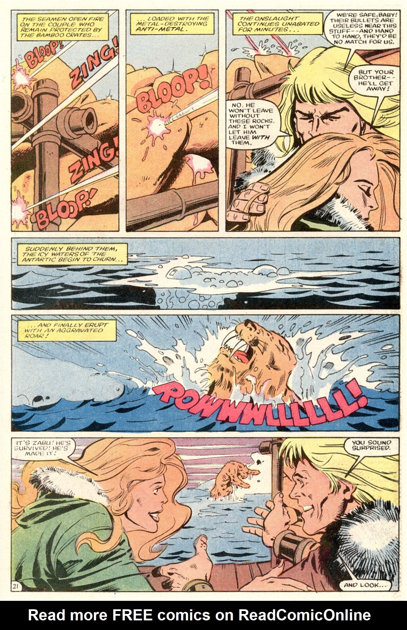 Read online Ka-Zar the Savage comic -  Issue #33 - 23