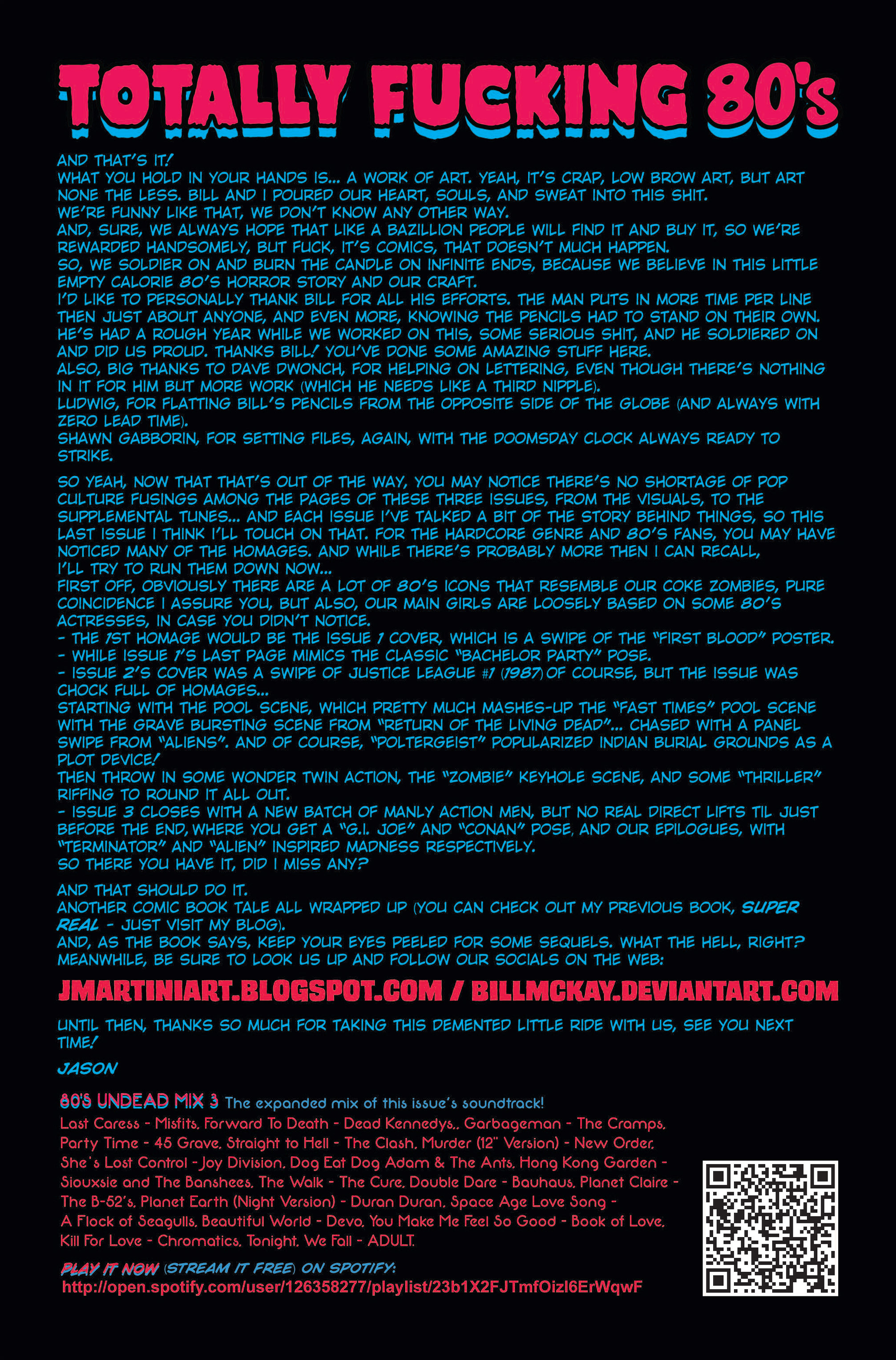 Read online Night of the 80's Undead comic -  Issue # TPB - 92