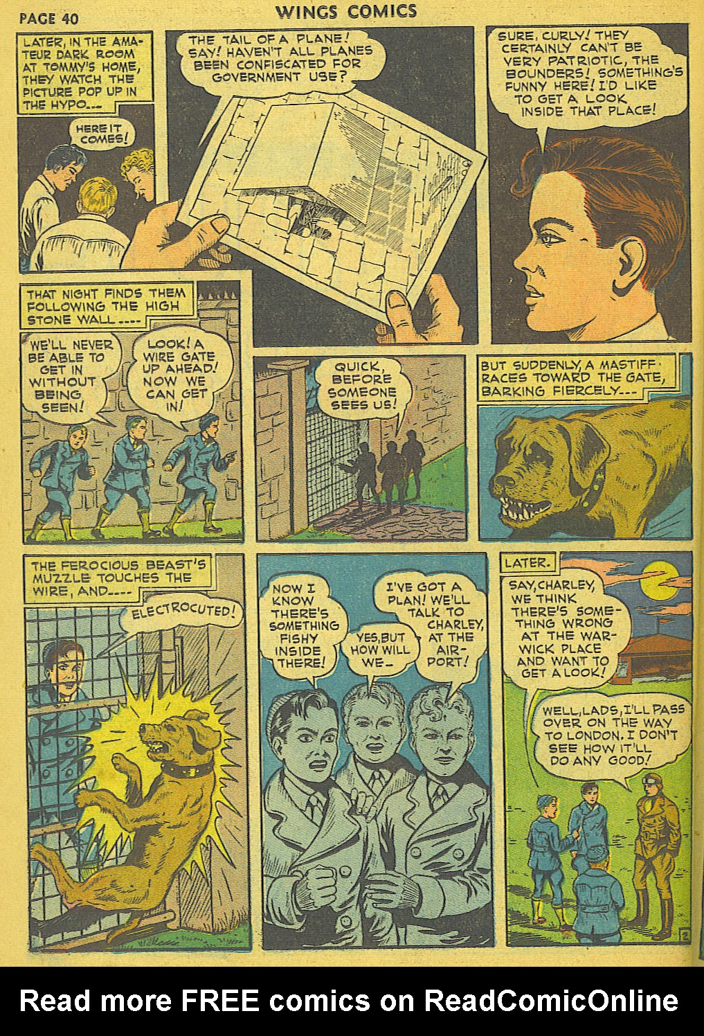 Read online Wings Comics comic -  Issue #18 - 41