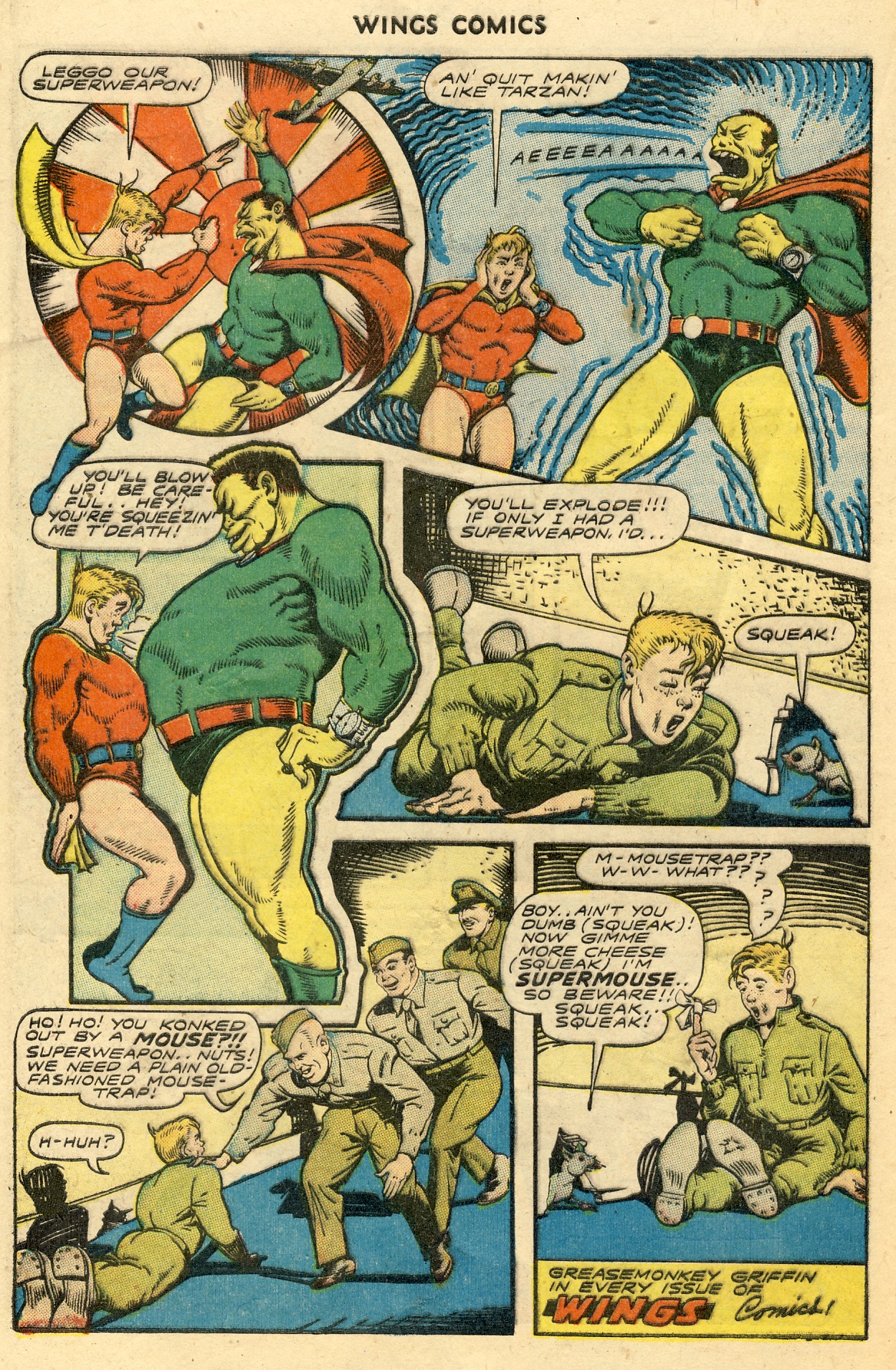 Read online Wings Comics comic -  Issue #61 - 28