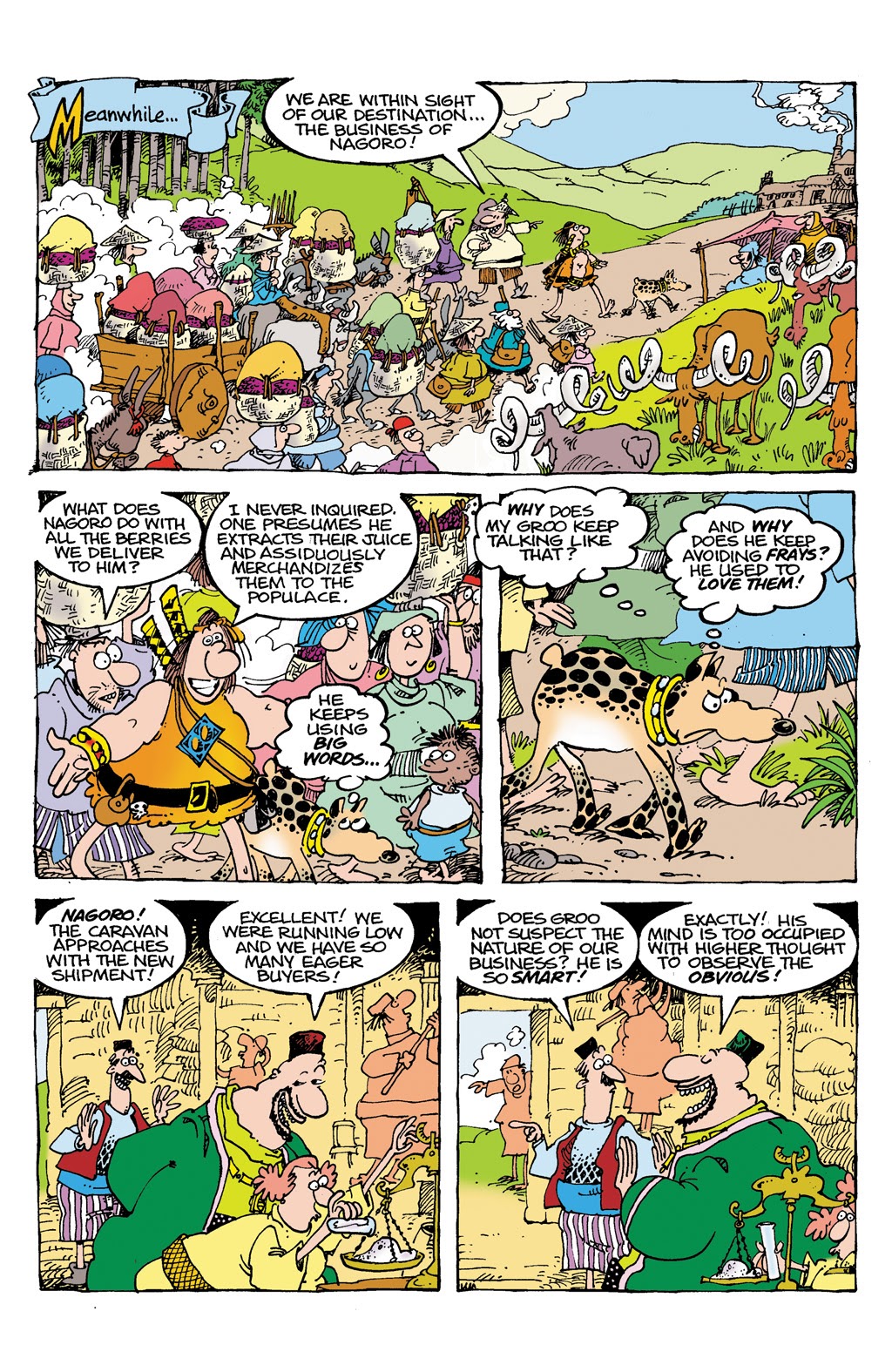 Read online Sergio Aragonés' Groo: The Most Intelligent Man In The World comic -  Issue # TPB - 42