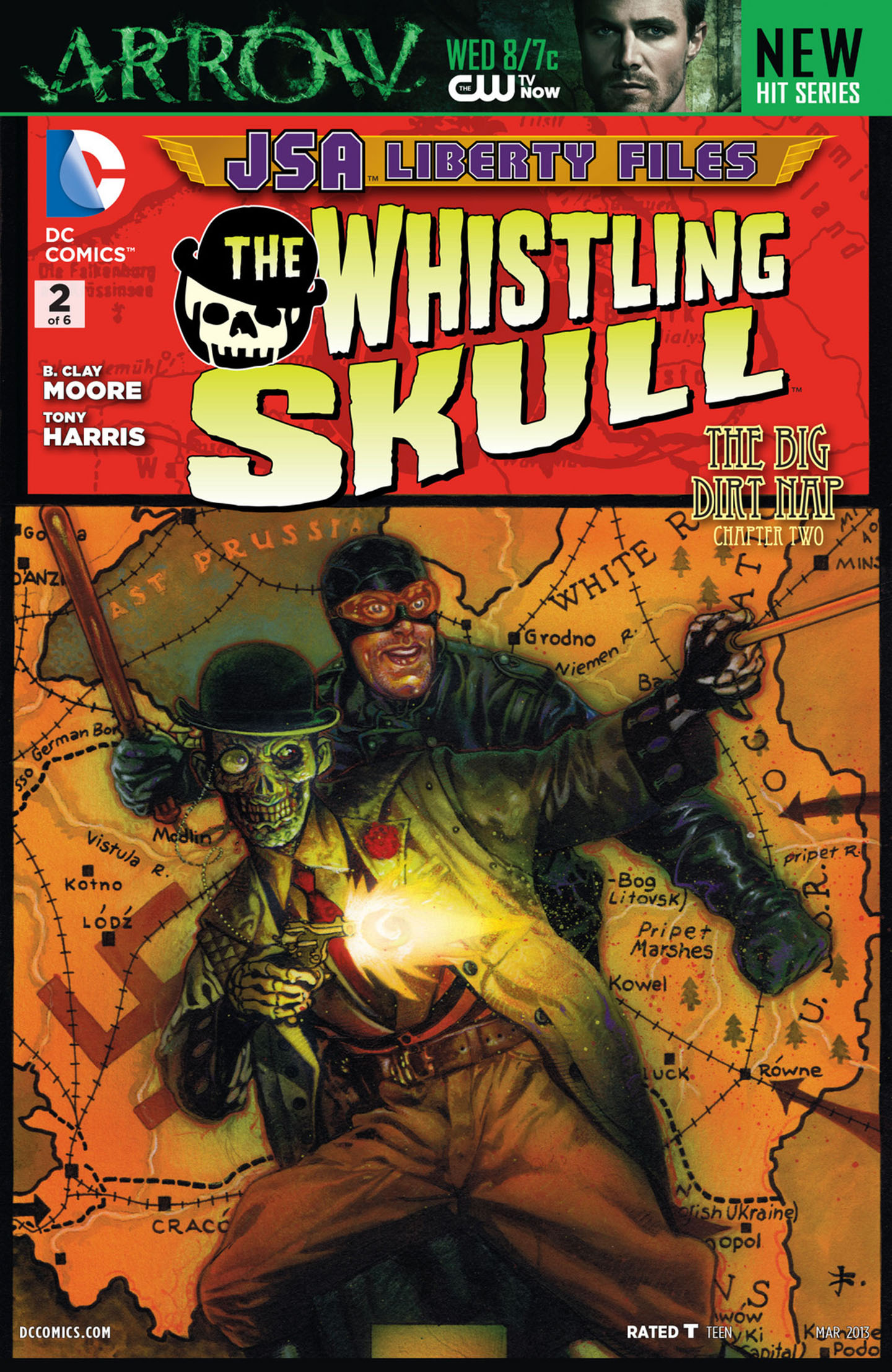 Read online JSA Liberty Files: The Whistling Skull comic -  Issue #2 - 1