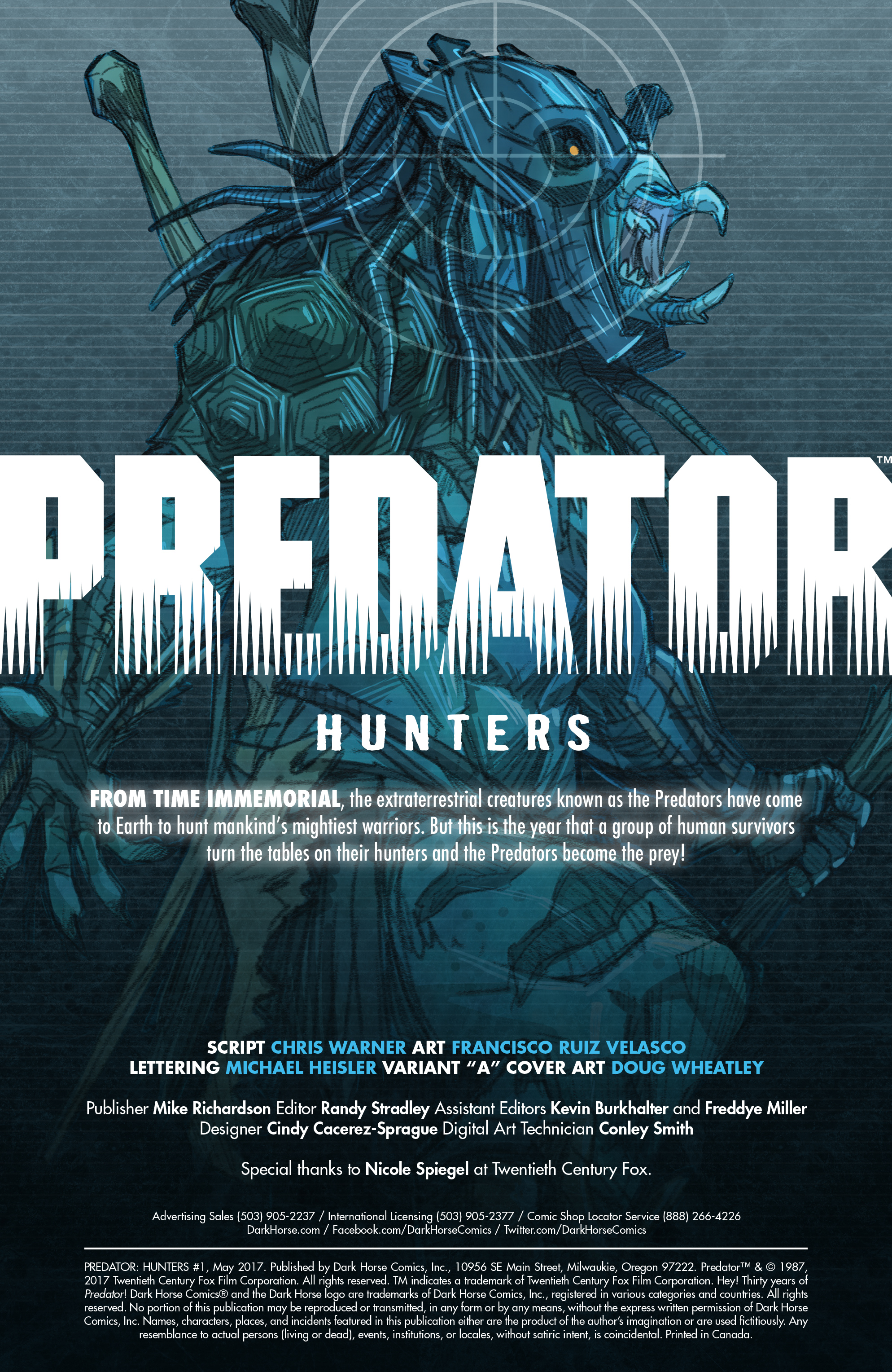 Read online Predator: Hunters comic -  Issue #1 - 3