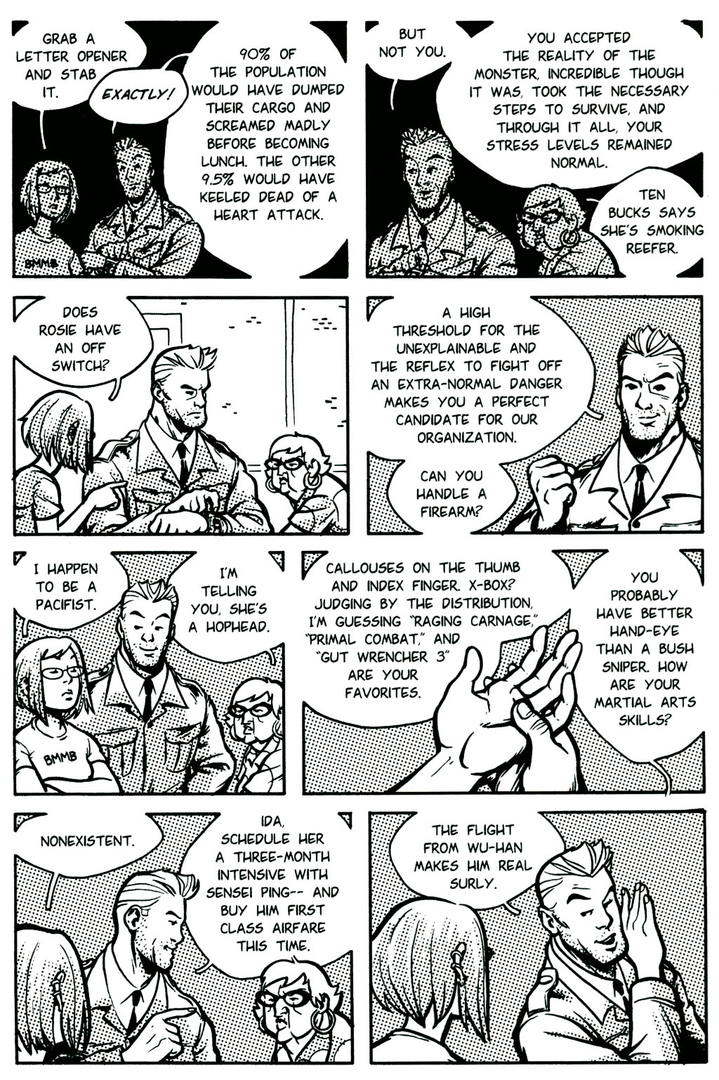 Read online The Middleman comic -  Issue #2 - 7