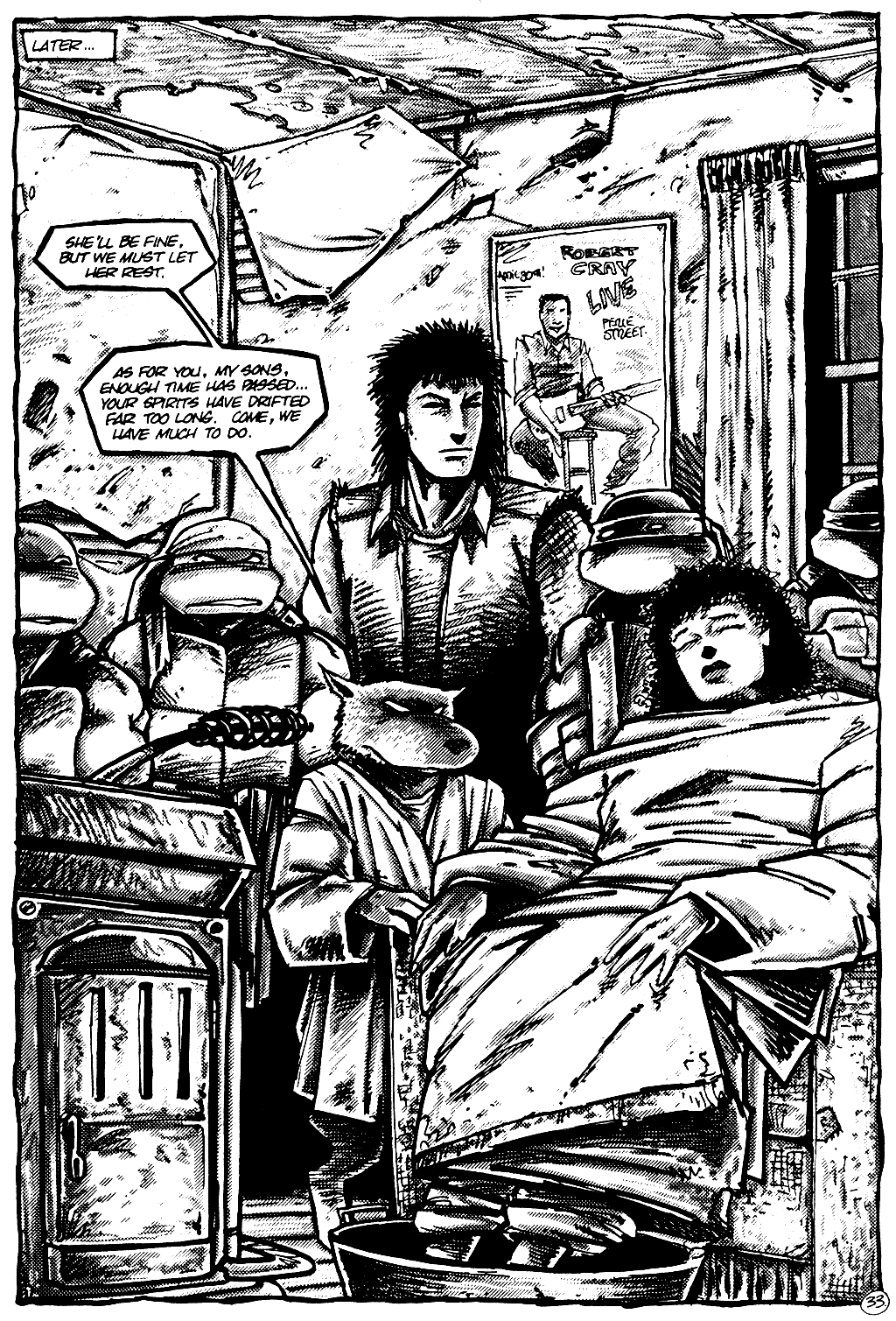 Read online Teenage Mutant Ninja Turtles (1984) comic -  Issue #11 - 34