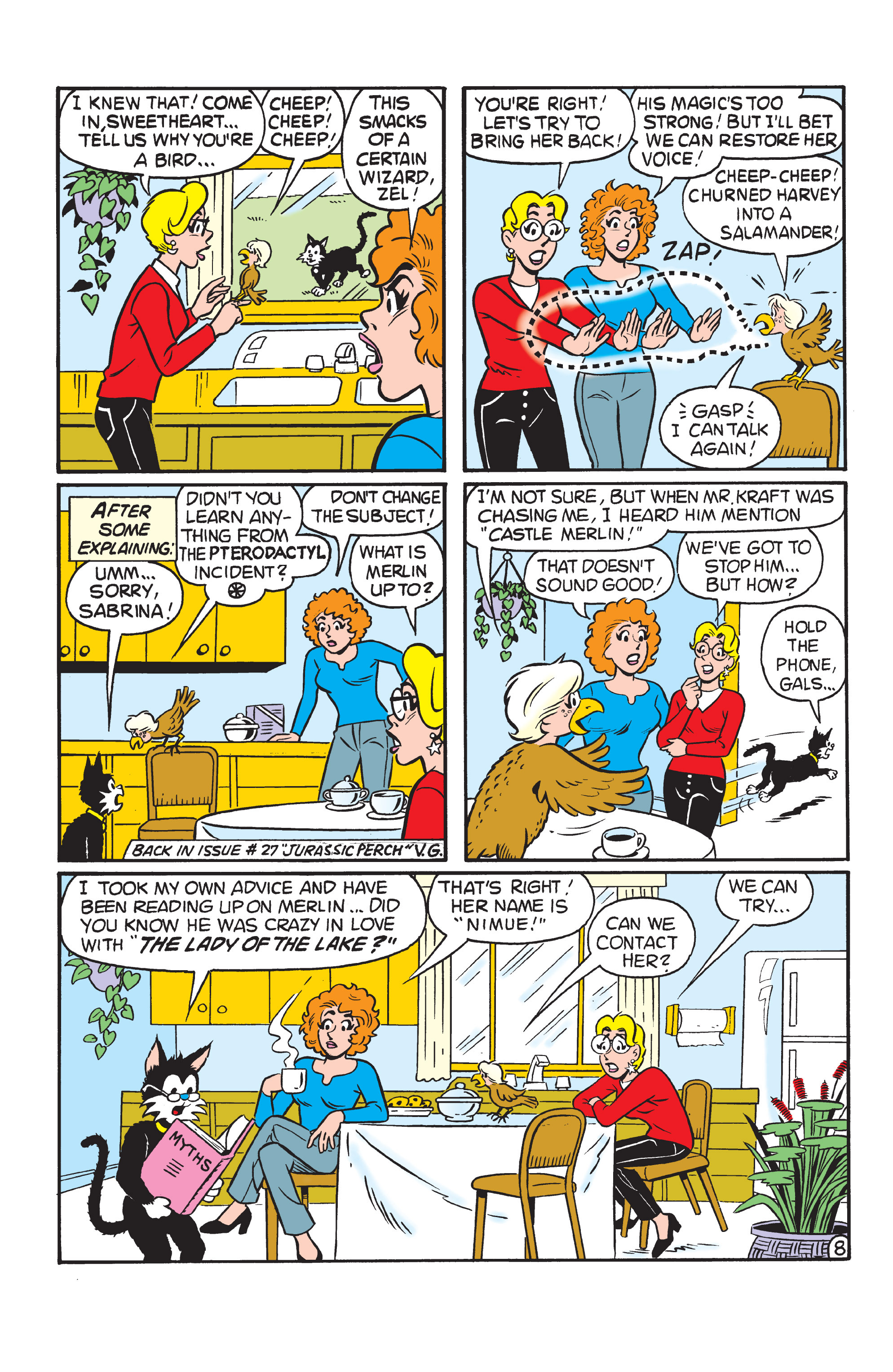 Read online Sabrina the Teenage Witch (1997) comic -  Issue #31 - 16
