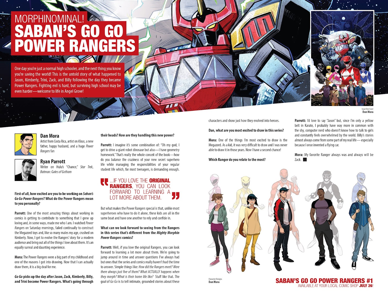 Saban's Go Go Power Rangers issue 1 - Page 25