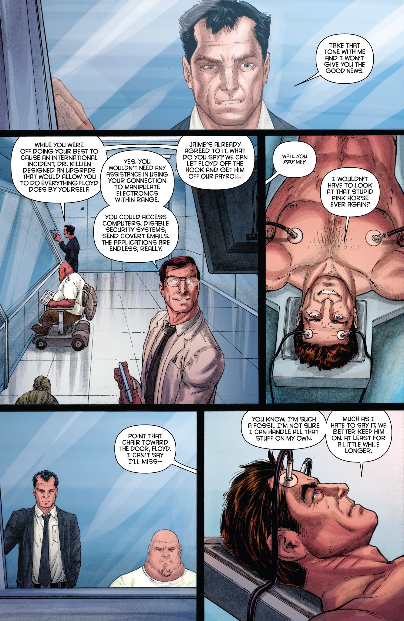 Read online Bionic Man comic -  Issue #23 - 21